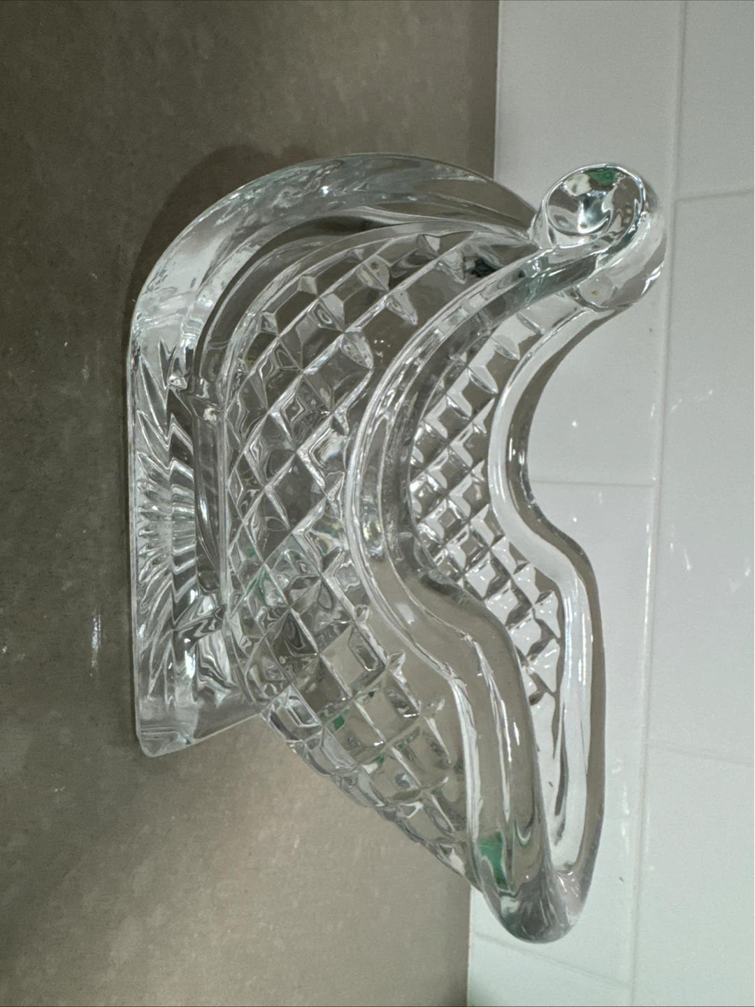 Crystal Glass Soap Dish Holder - photo 4