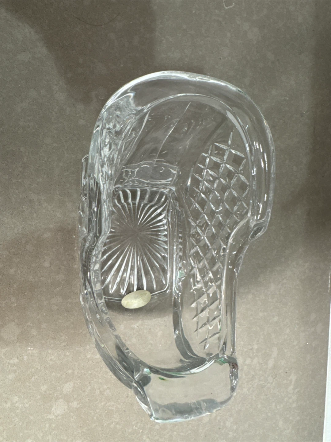 Crystal Glass Soap Dish Holder - photo 3