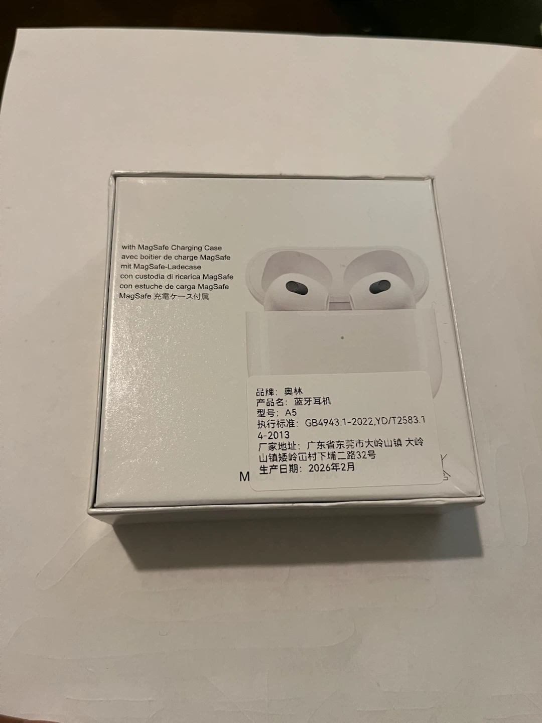 Brand New Apple AirPods 3 – Factory Sealed - photo 2