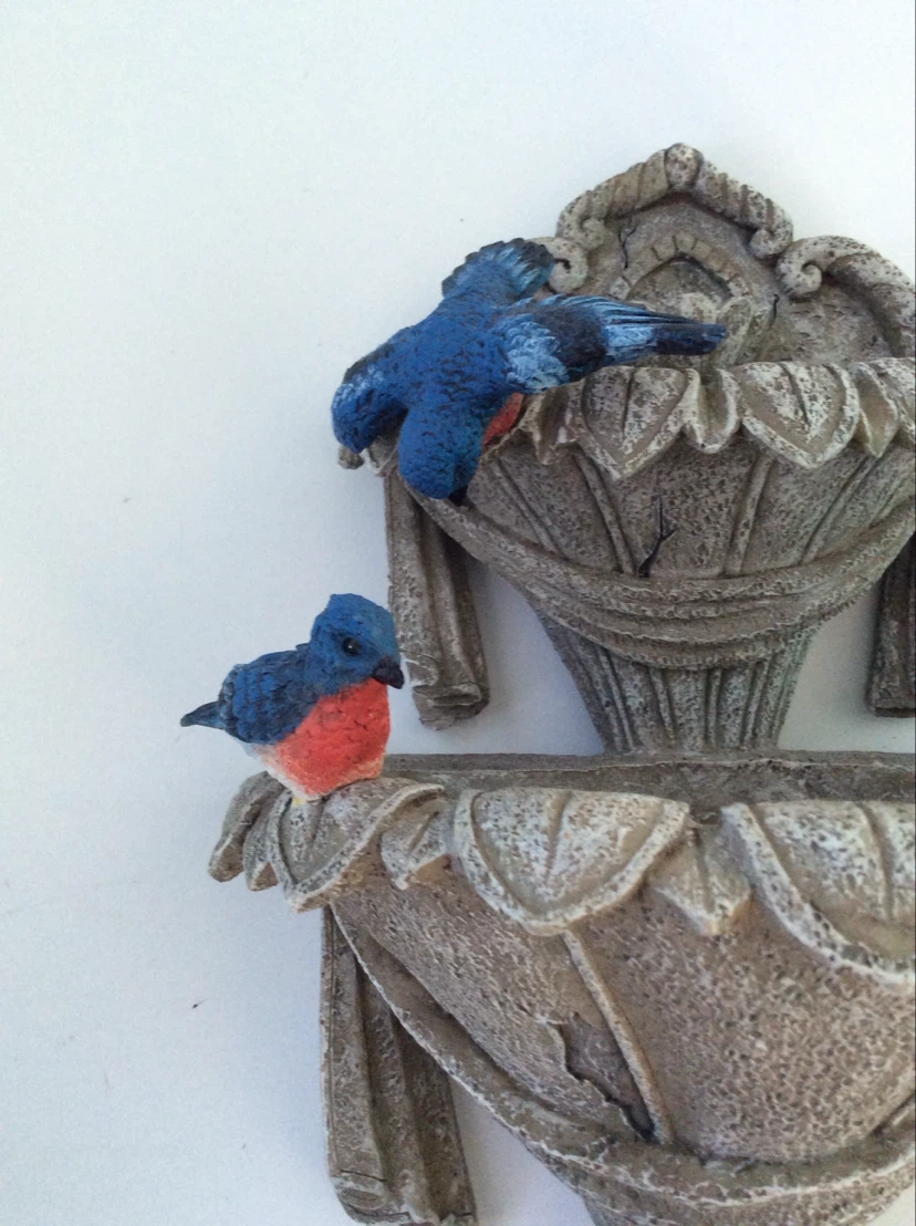 Wall Mounted Bird Bath Fountain Decor - photo 3