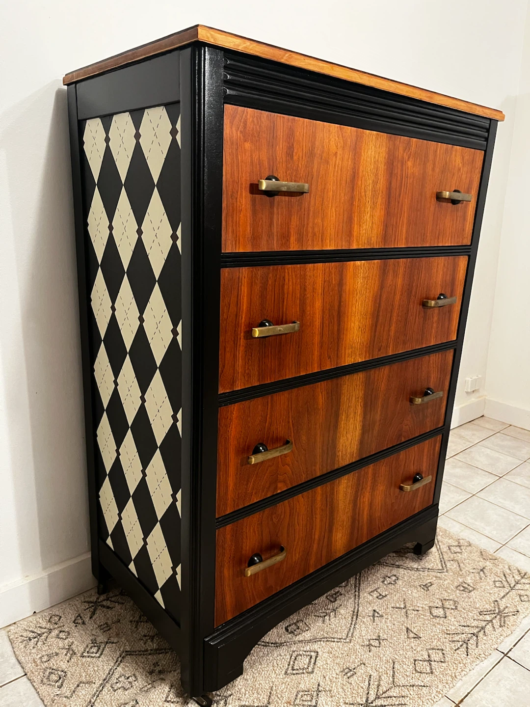 Restored Charming Art Deco Dresser
