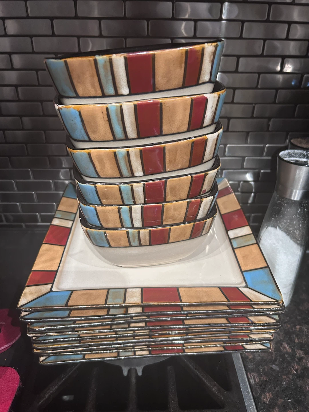 Stoneware Dinnerware Set - photo 3