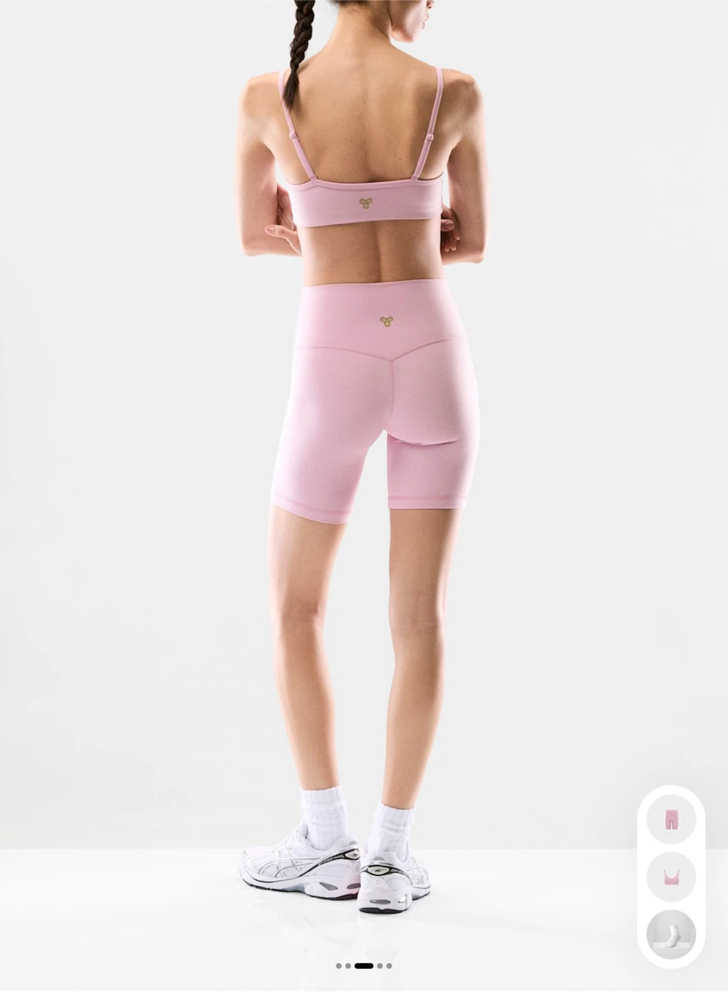 ARITZIA BUTTER Cheeky Infinite Hi-Rise 7" Shorts Lilac - photo 2