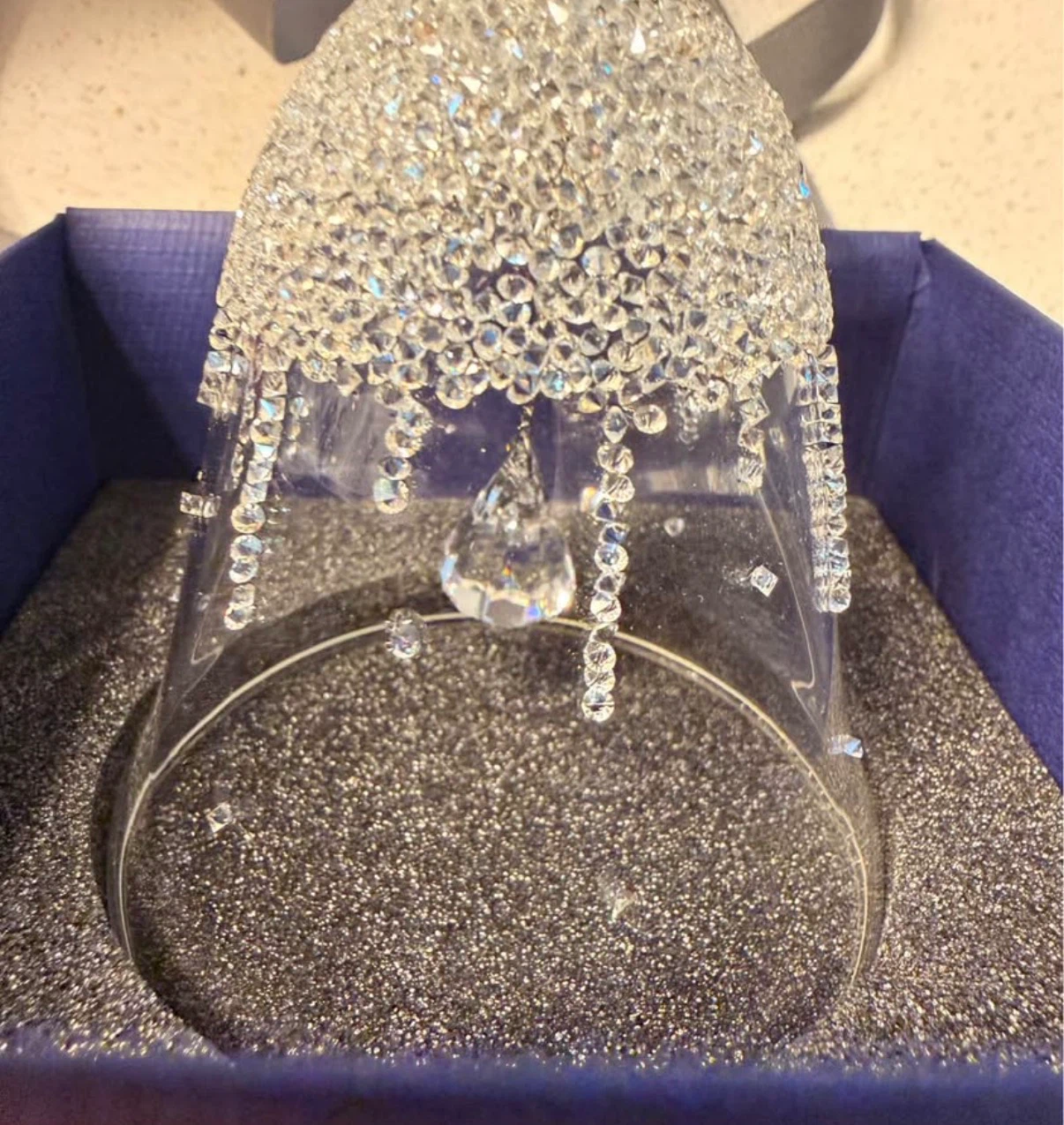 Swarovski Crystal collectable bell ornament