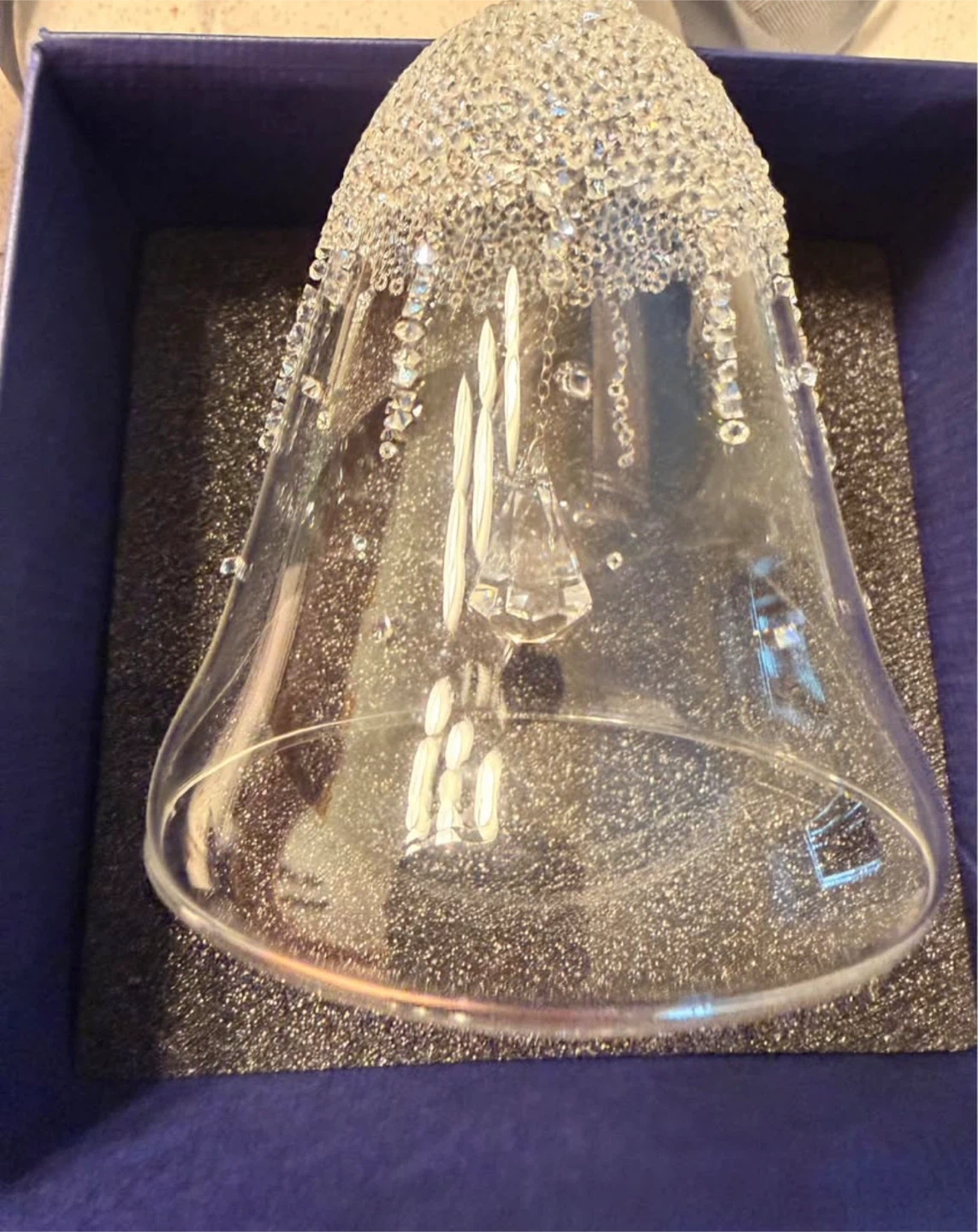 Swarovski Crystal collectable bell ornament - photo 2