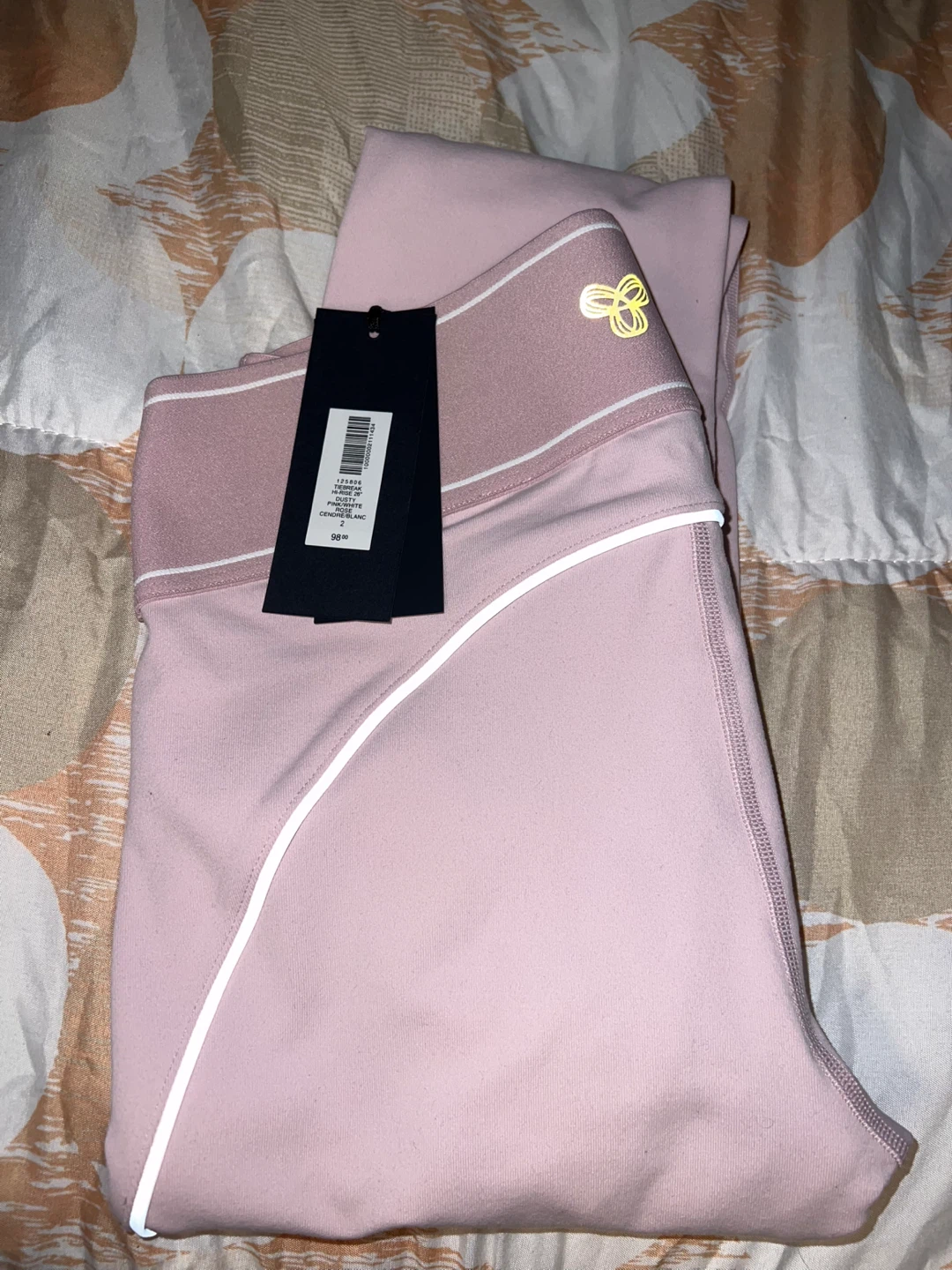 ARITZIA Tiebreak Legging - Light Pink - Size XS - photo 2