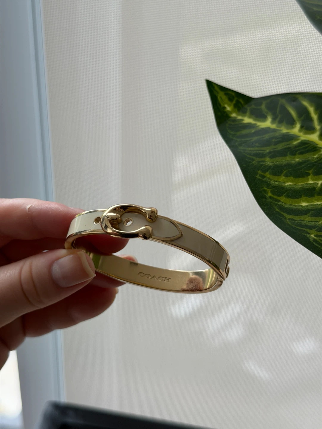 Coach Hinged Bangle Bracelet - photo 3