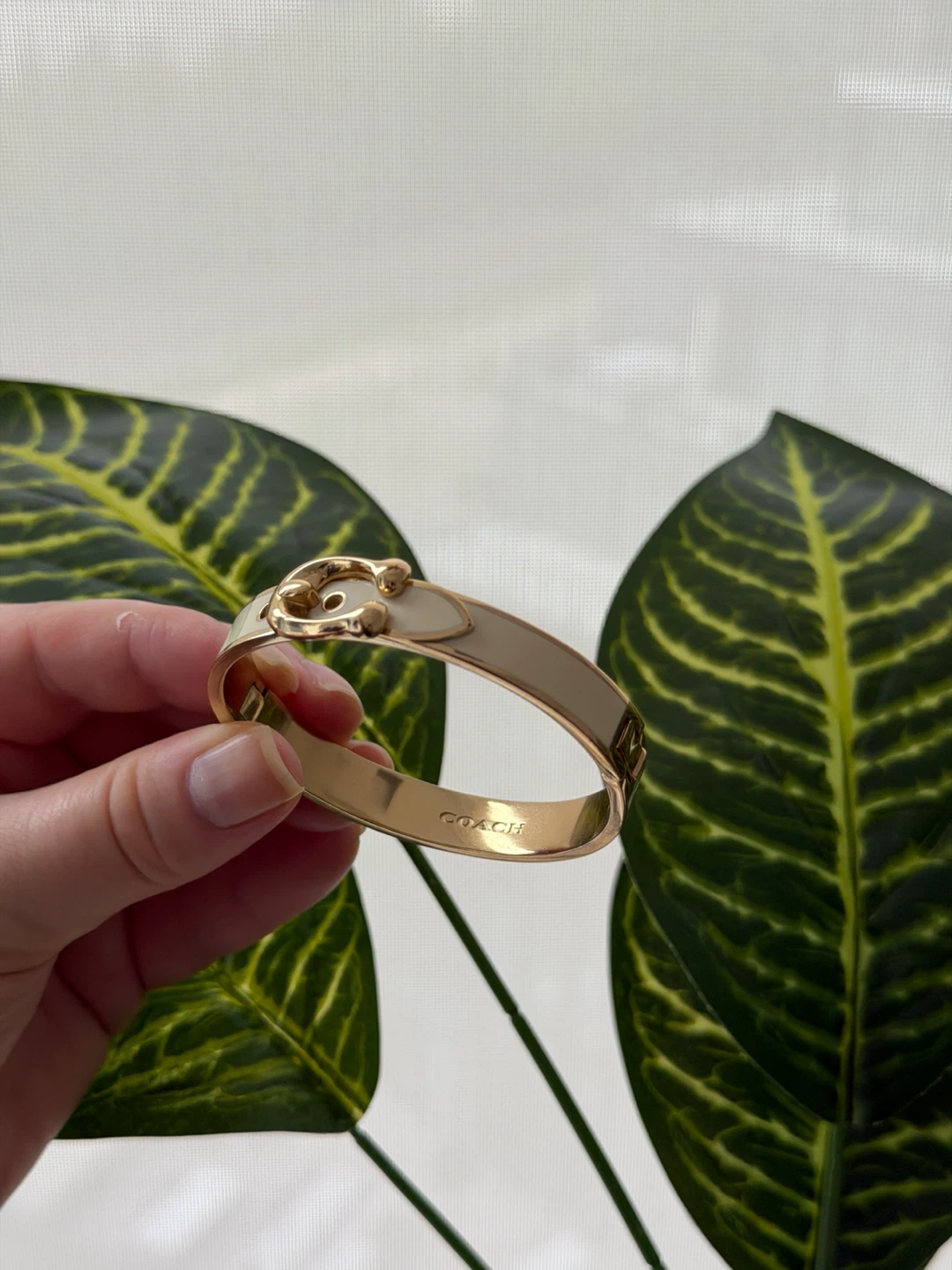 Coach Hinged Bangle Bracelet - photo 4
