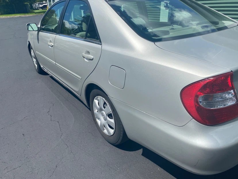 Silver Toyota Camry Sedan
