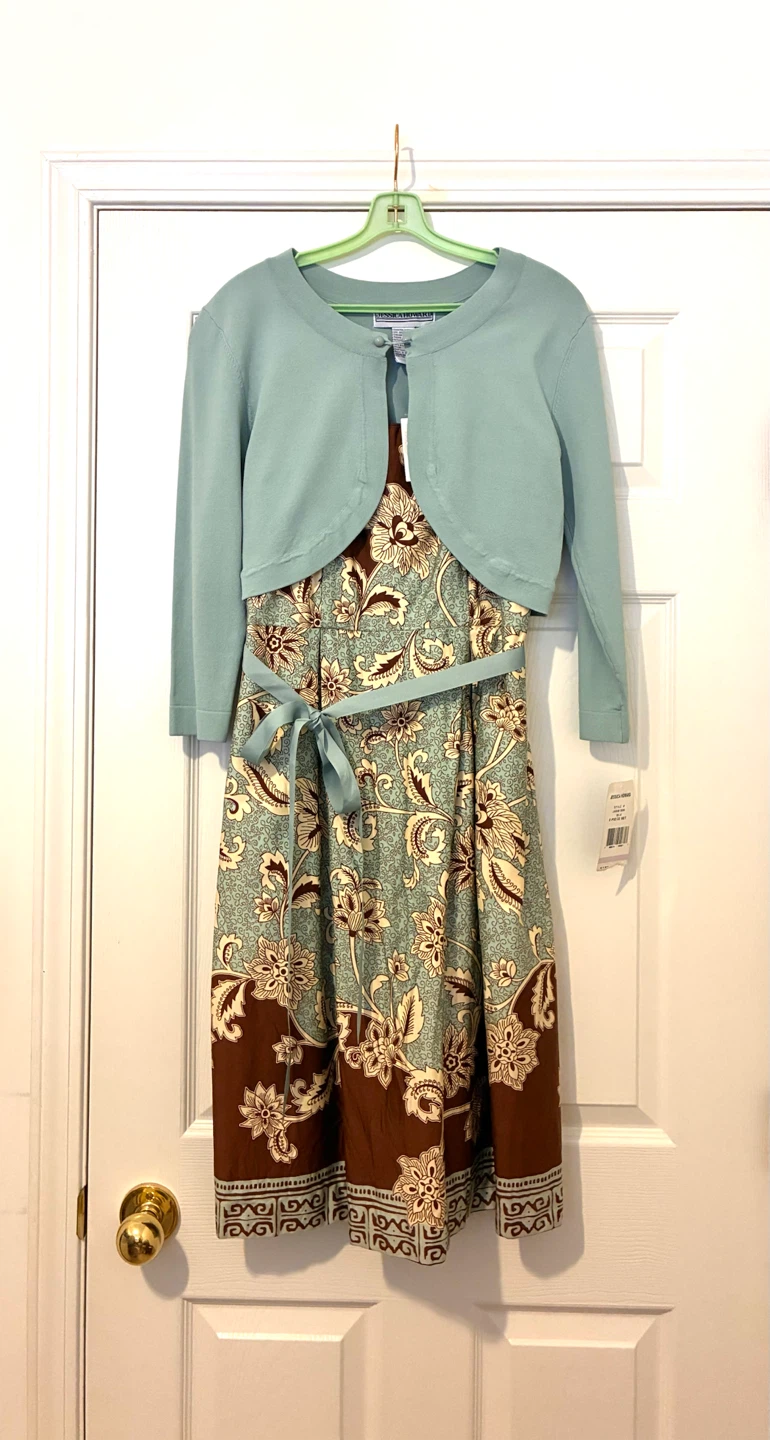 2 pc Pretty Dress Set New Cardigan - photo 3