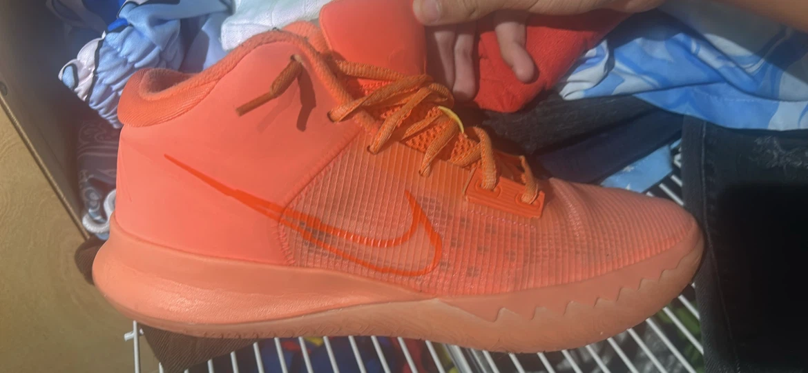 Nike Kyrie Orange Basketball Shoes - photo 2