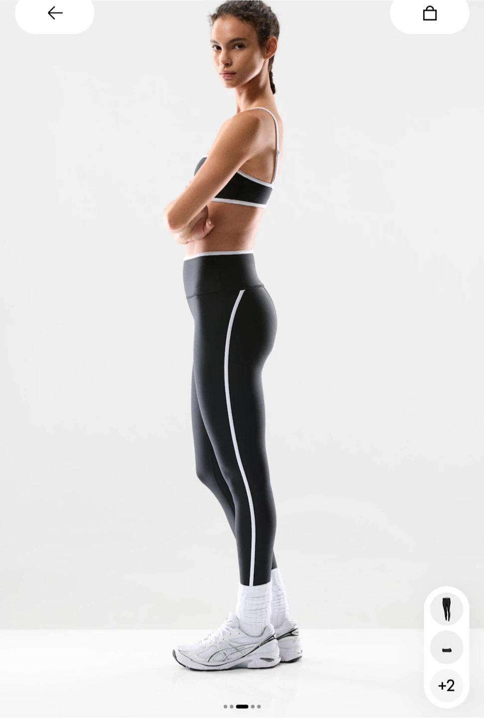 Tna Golden Life Tiebreak Hi-Rise Leggings