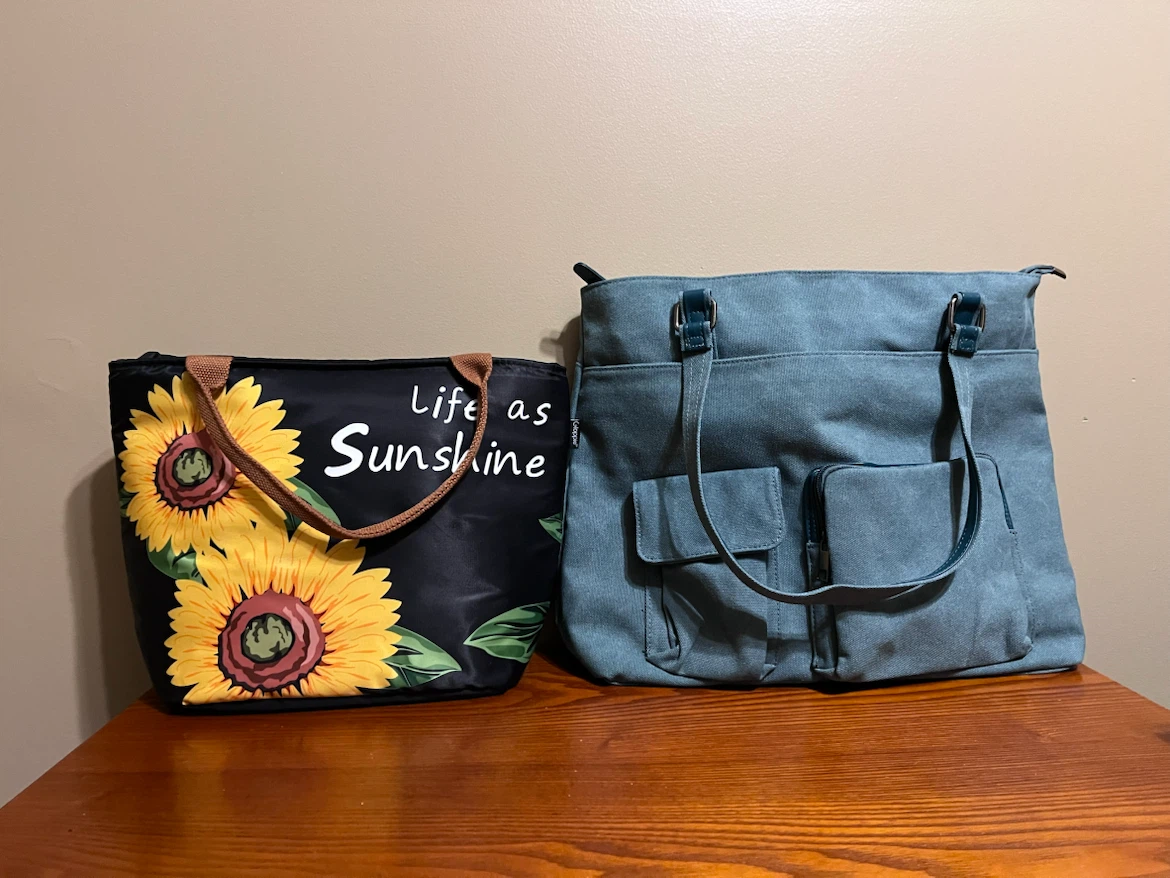 LUNCH TOTE & LAPTOP TOTE BAG