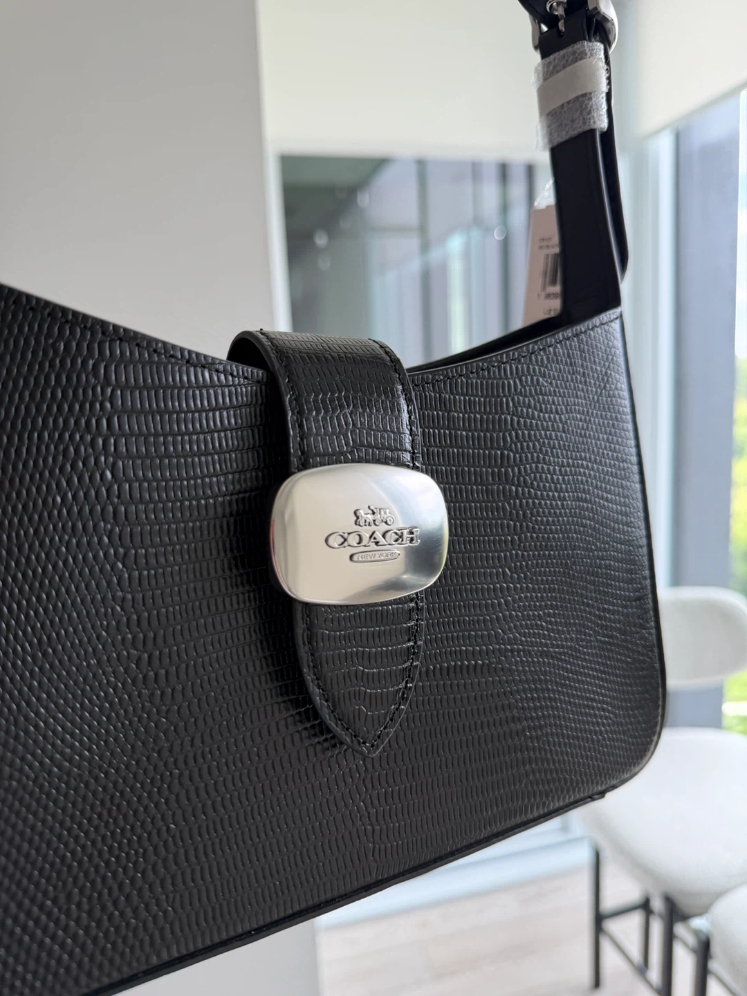Coach Liz Eliza Shoulder Bag - Black - photo 2