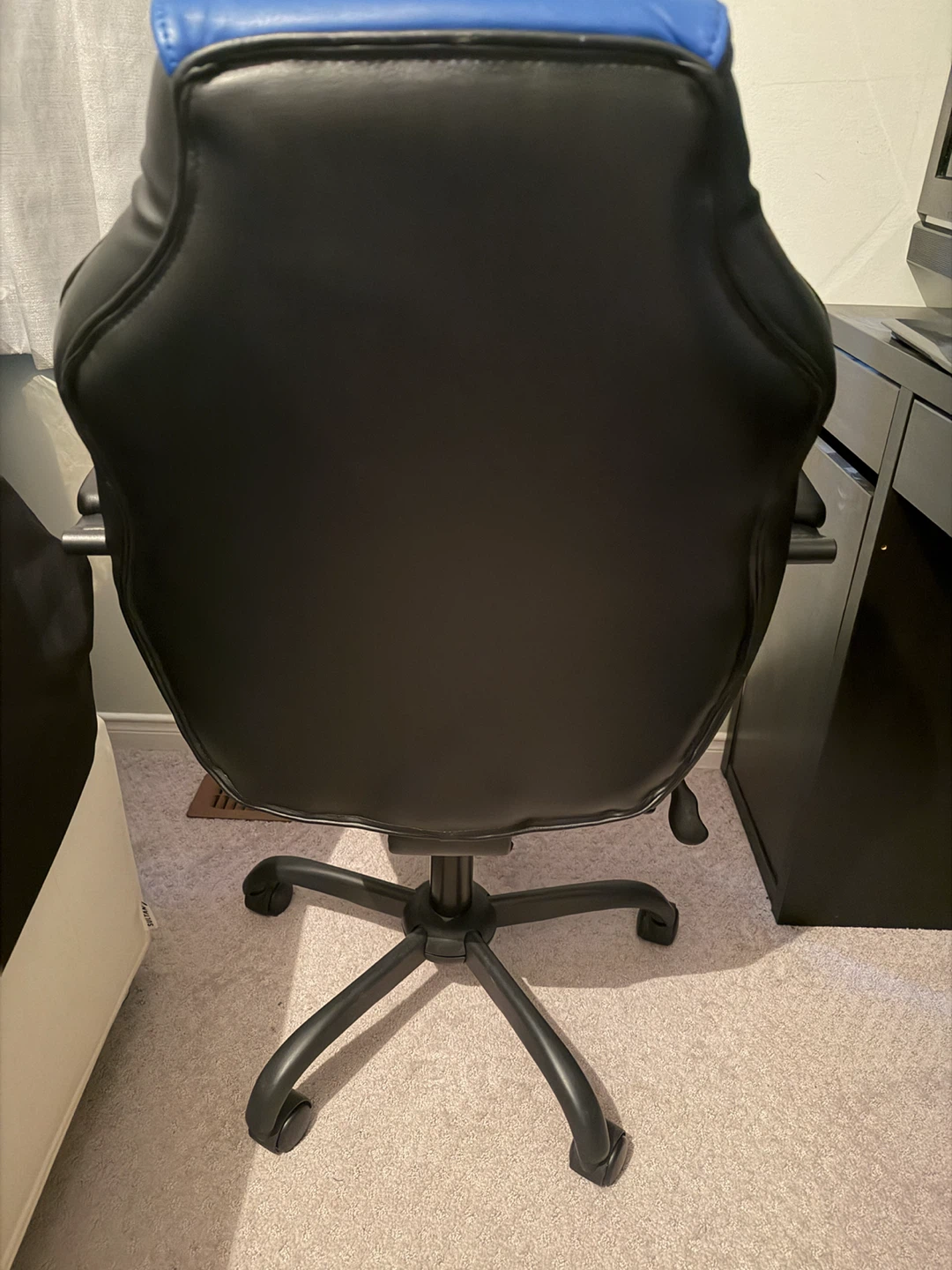 Blue and Black Gaming Chair - photo 2