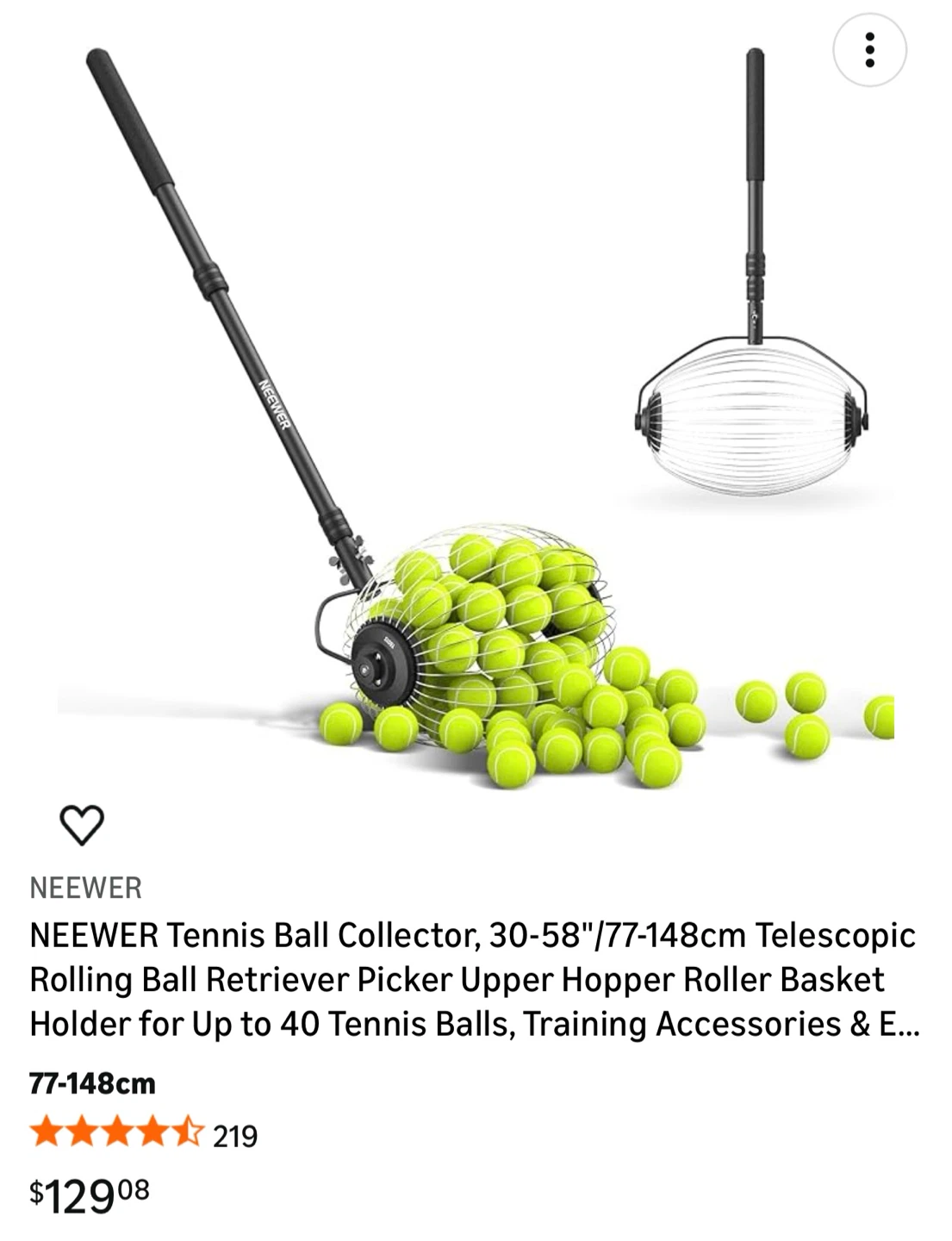 Neewer Tennis Ball Collector - photo 2