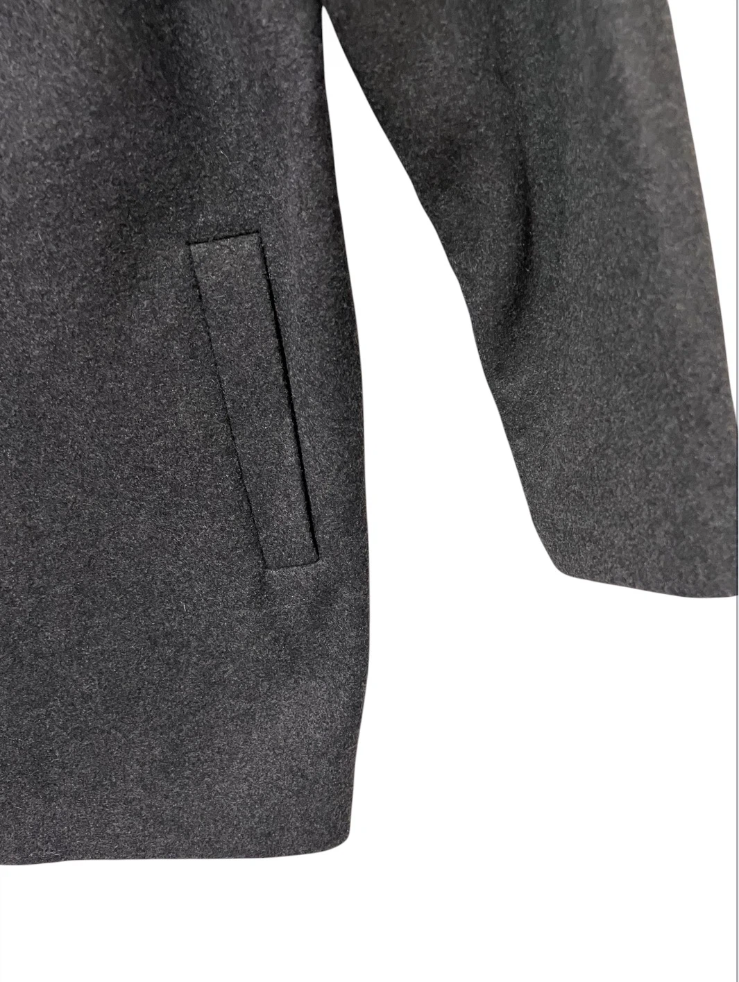 ZARA Kids Charcoal Grey Dress Coat – BNWT– Size 9–10 - photo 2