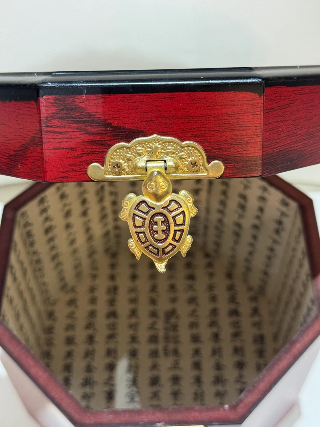 Decorative Octagonal Wooden Jewelry / Keepsake Box - photo 4