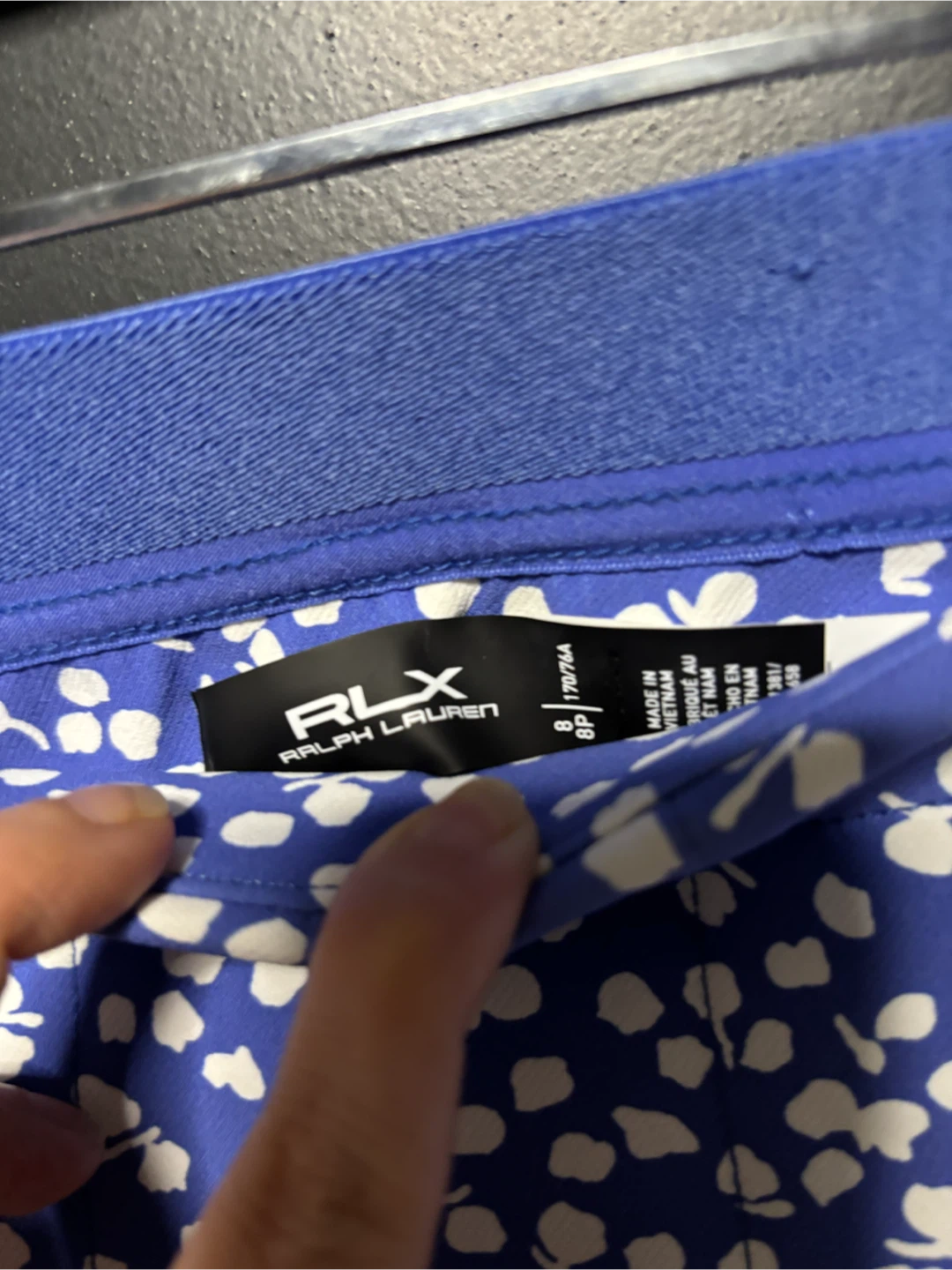 RLX Ralph Lauren Women's Golf Pants Size 8 Blue Floral - photo 4