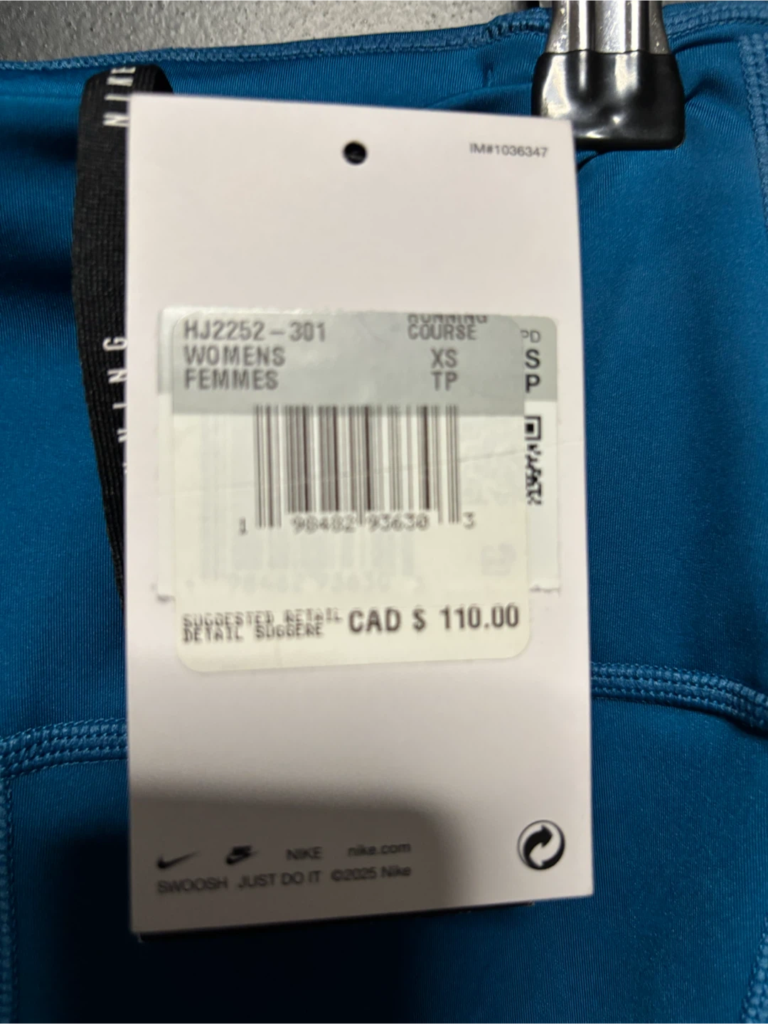 Nike Women's Running Leggings - Teal XS - photo 5