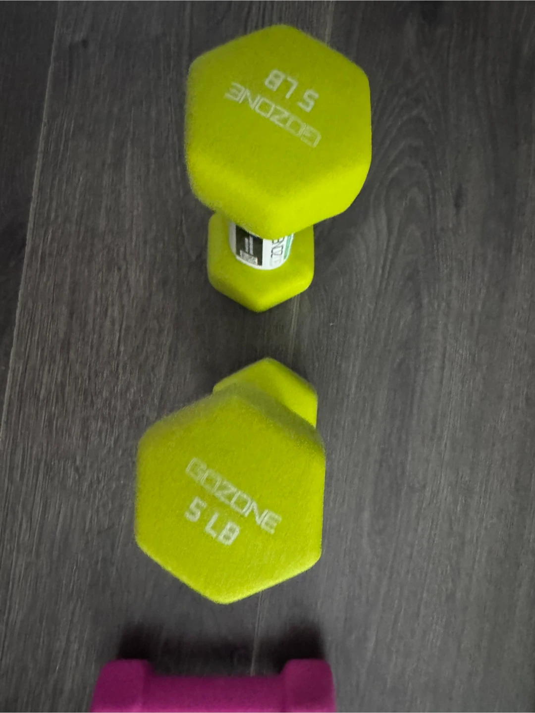 GoZone Dumbbells and Yoga Mat - photo 2