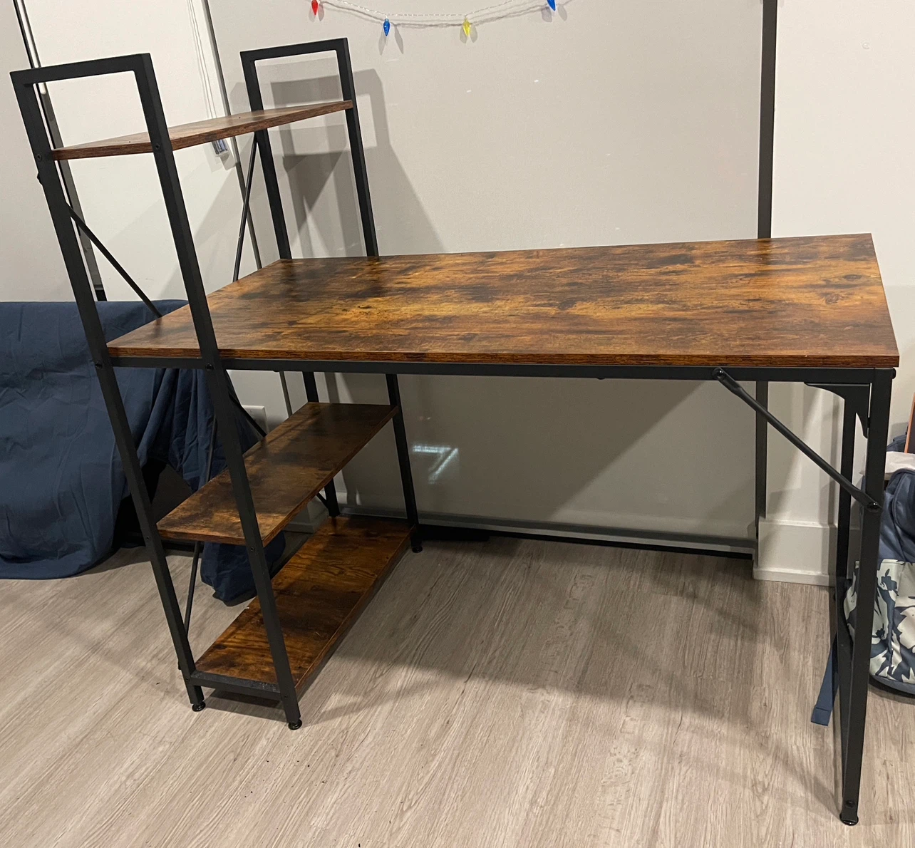 Study table/ storage shelves