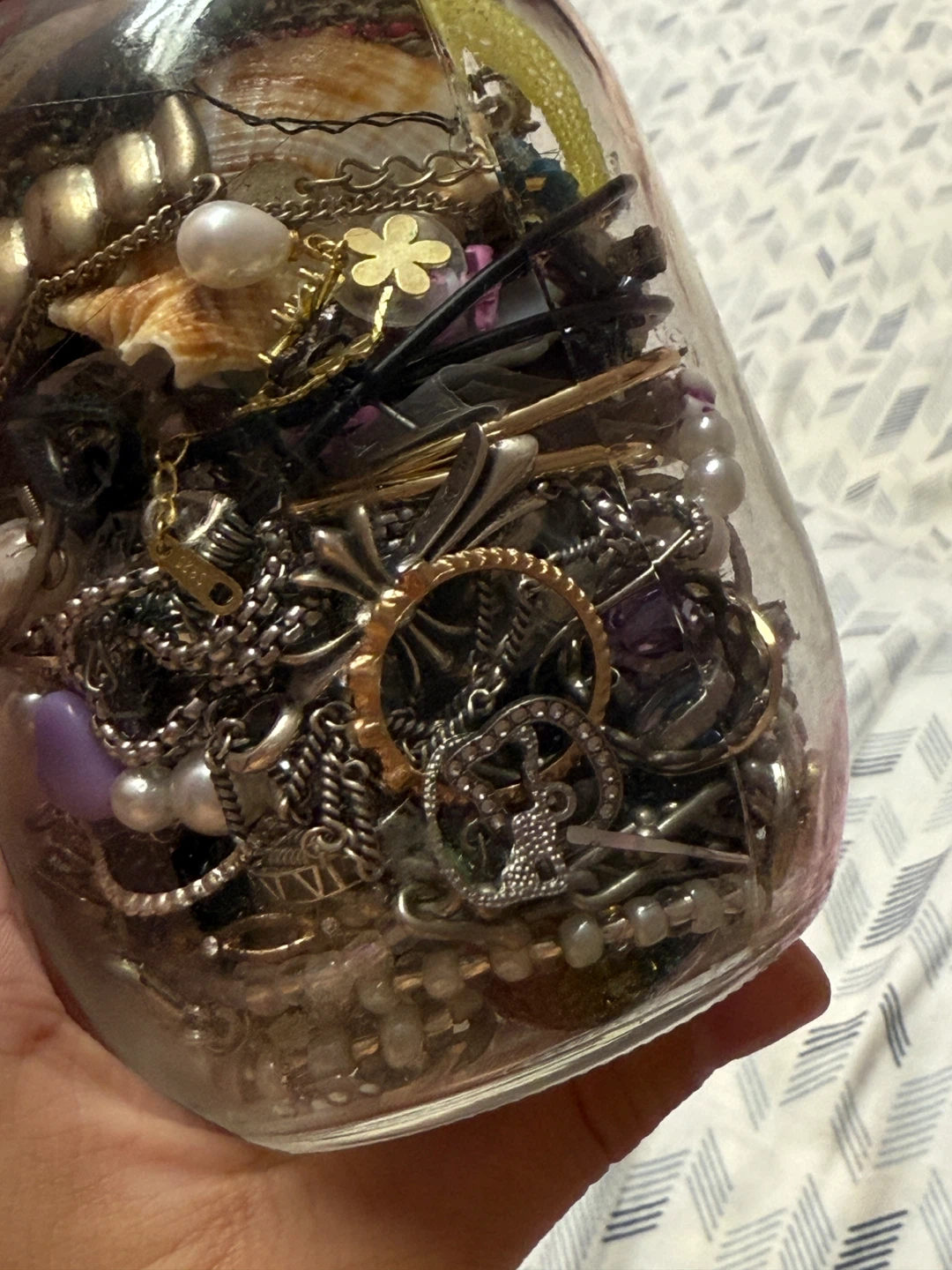 Assorted Jewellery Jar (includes authentic Chrome Hearts) - photo 5