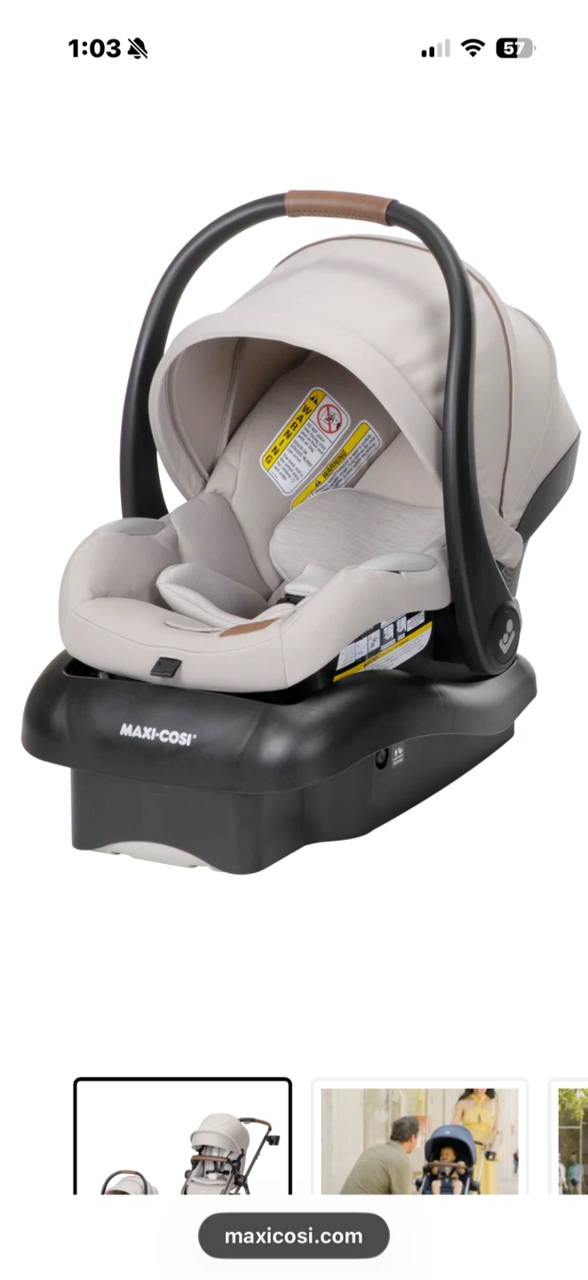 Maxi-Cosi Infant Car Seat with Base
