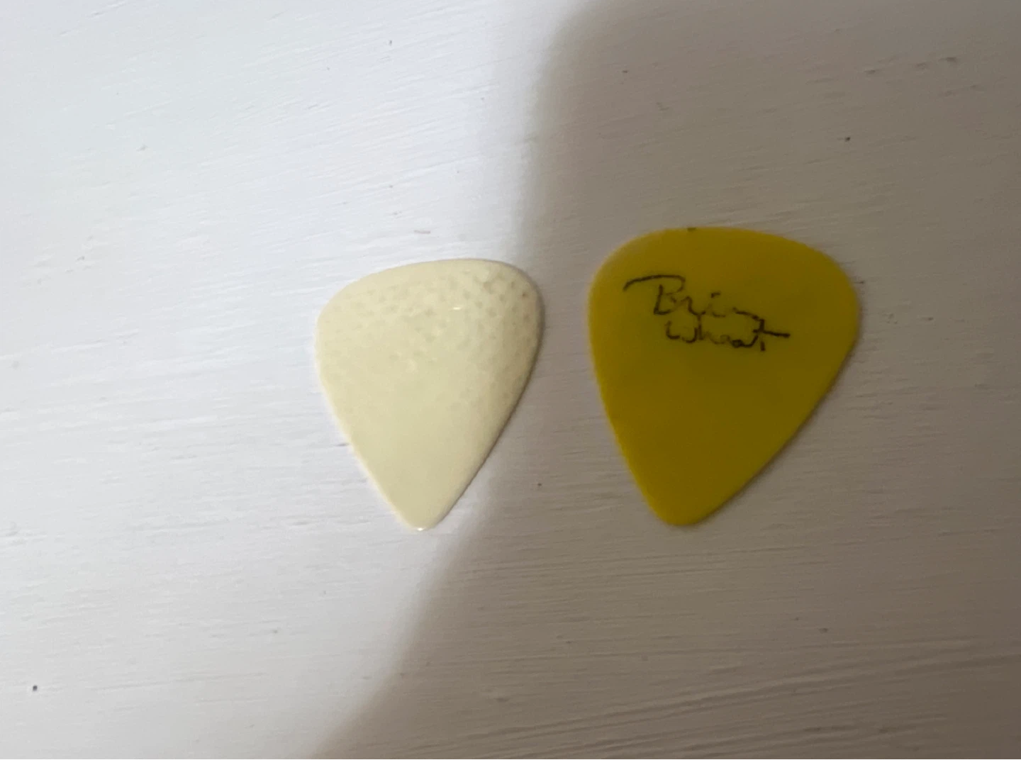 Vintage TESLA Band Guitar Pick - Brian Wheat Stage Tour(1990s)