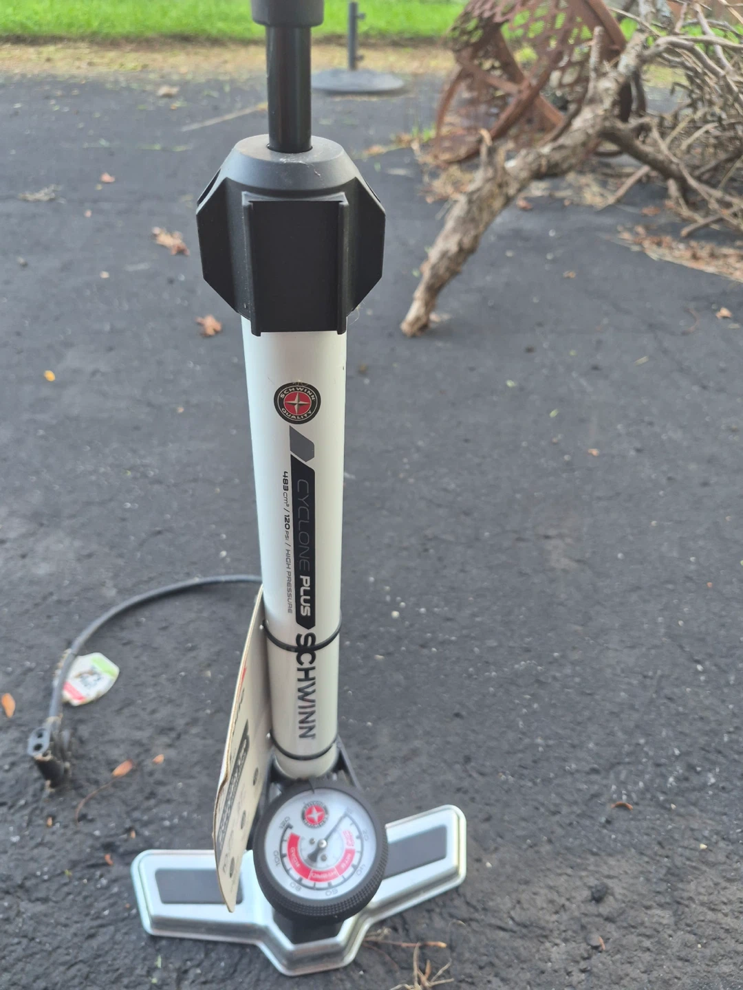 schwinn cyclone plus pump