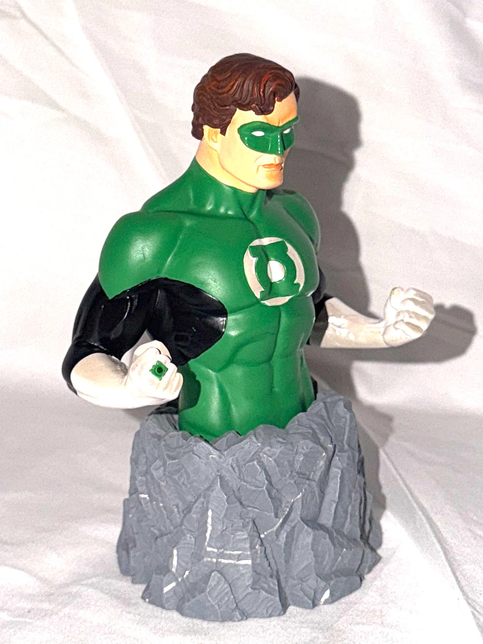 Green Lantern Mini Bust Hal Jordan justice league rock statue - photo 3