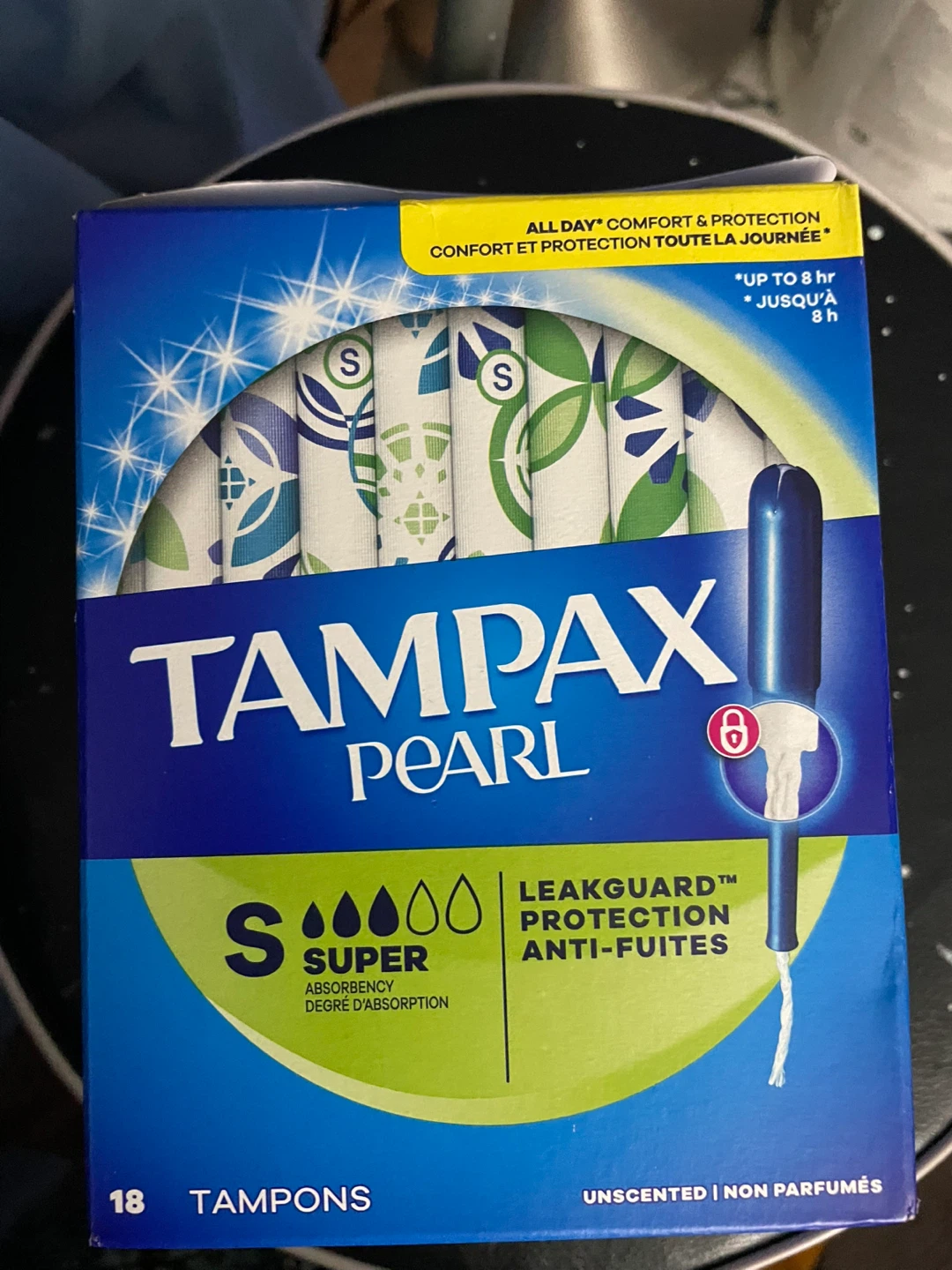Tampax Pearl Super Absorbency Tampons - 18 Count - photo 2