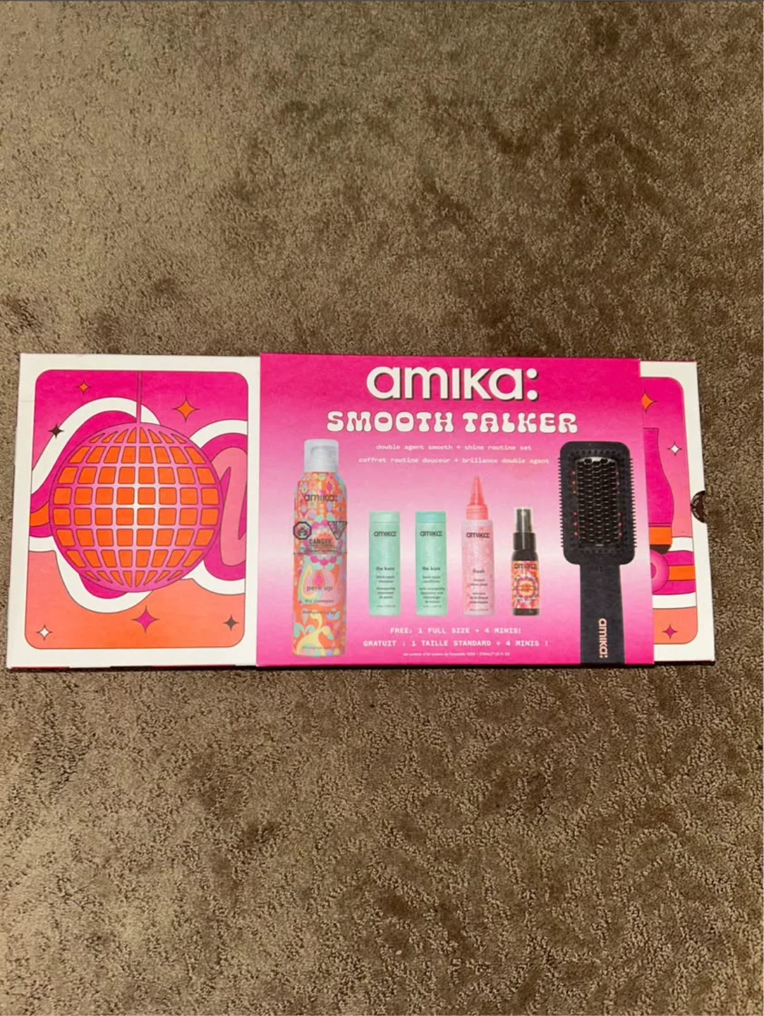 AMIKA Hair Dryer and Straightening Brush