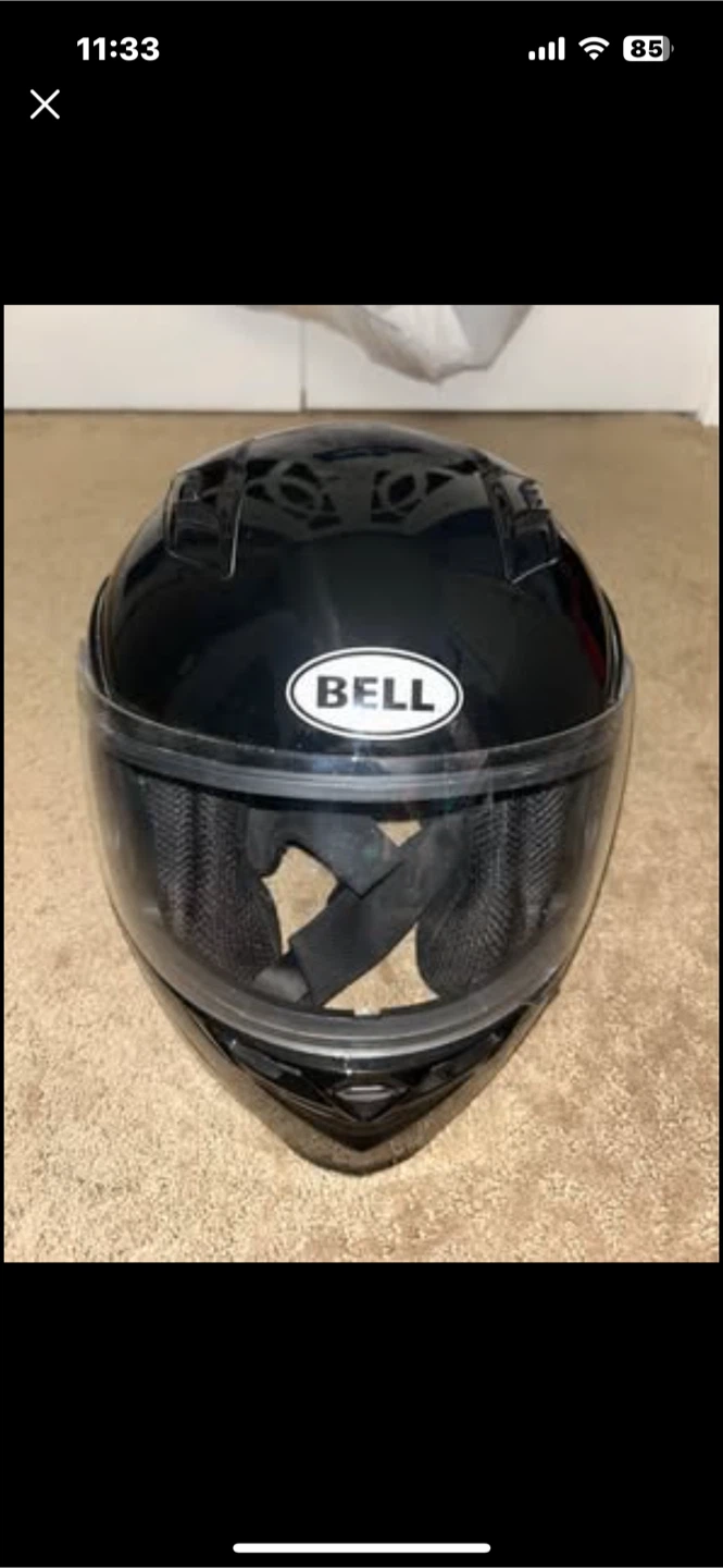 Motorcycle Helmet (S) and Gloves (L) - photo 2
