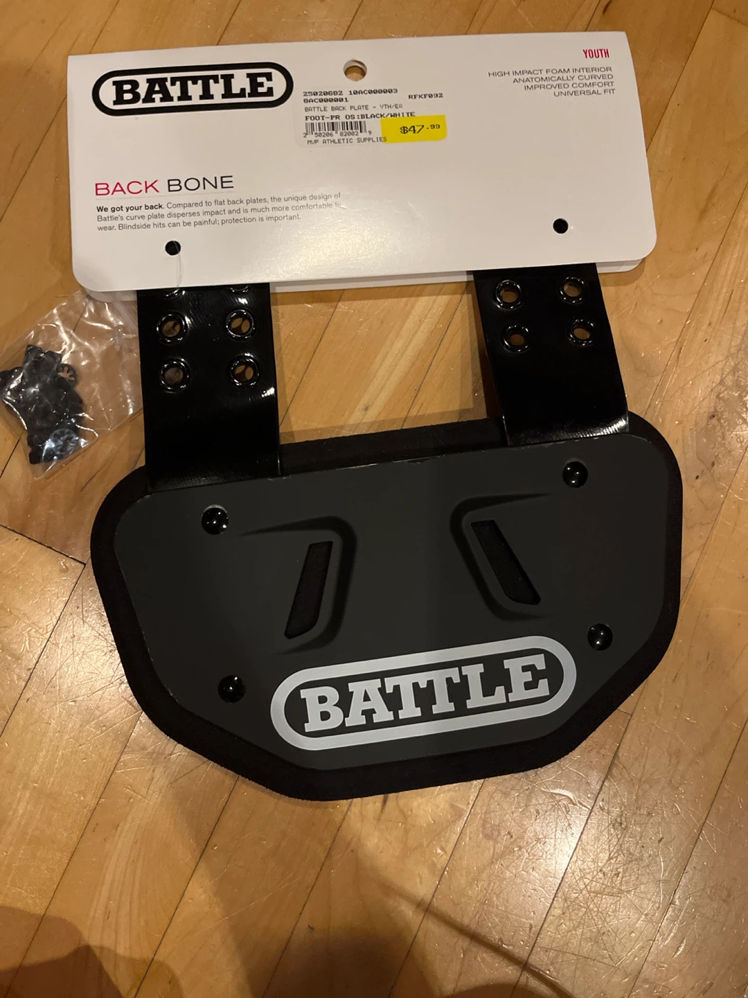 Football Battle Back Plate