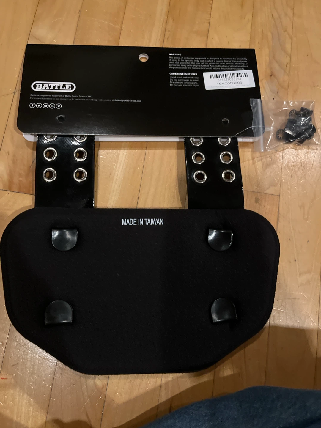 Football Battle Back Plate - photo 2