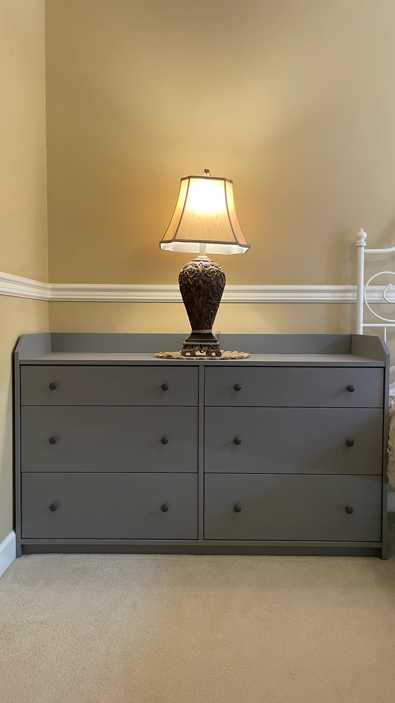 HAUGA 6-Drawer Dresser