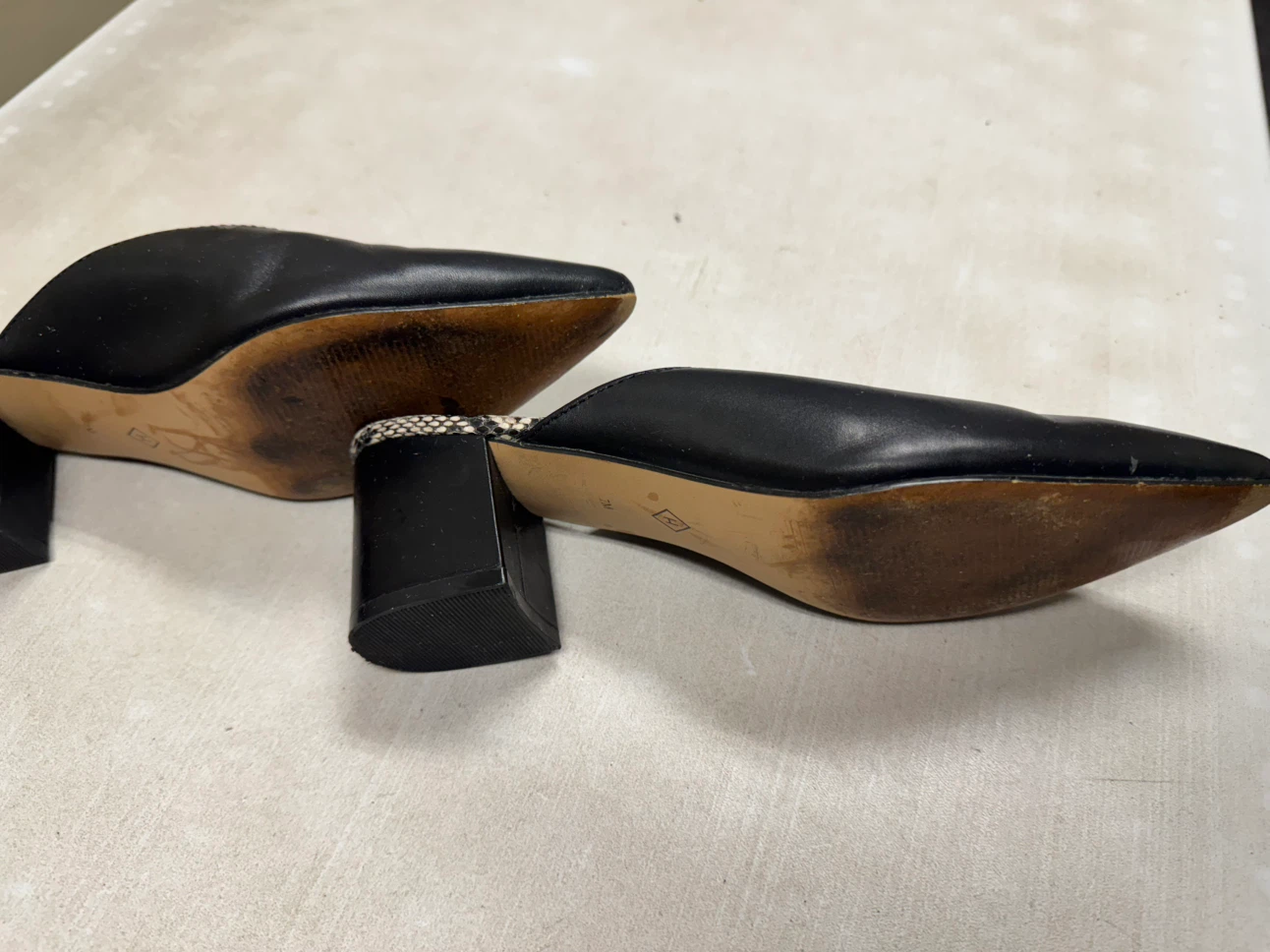 Halogen Black Pointed Toe Mules - photo 4