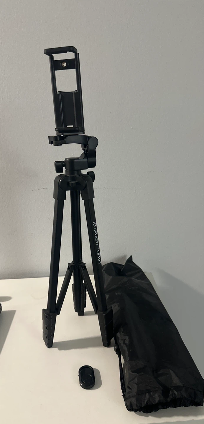 XUNHON TR101 Tripod with Phone Mount and Remote