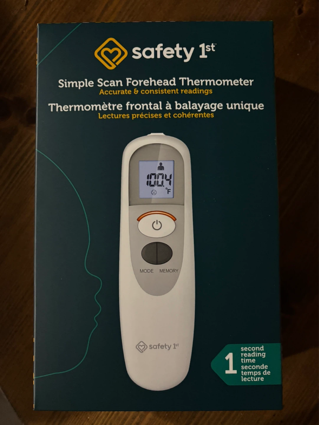 Safety 1st Simple Scan Forehead Thermometer