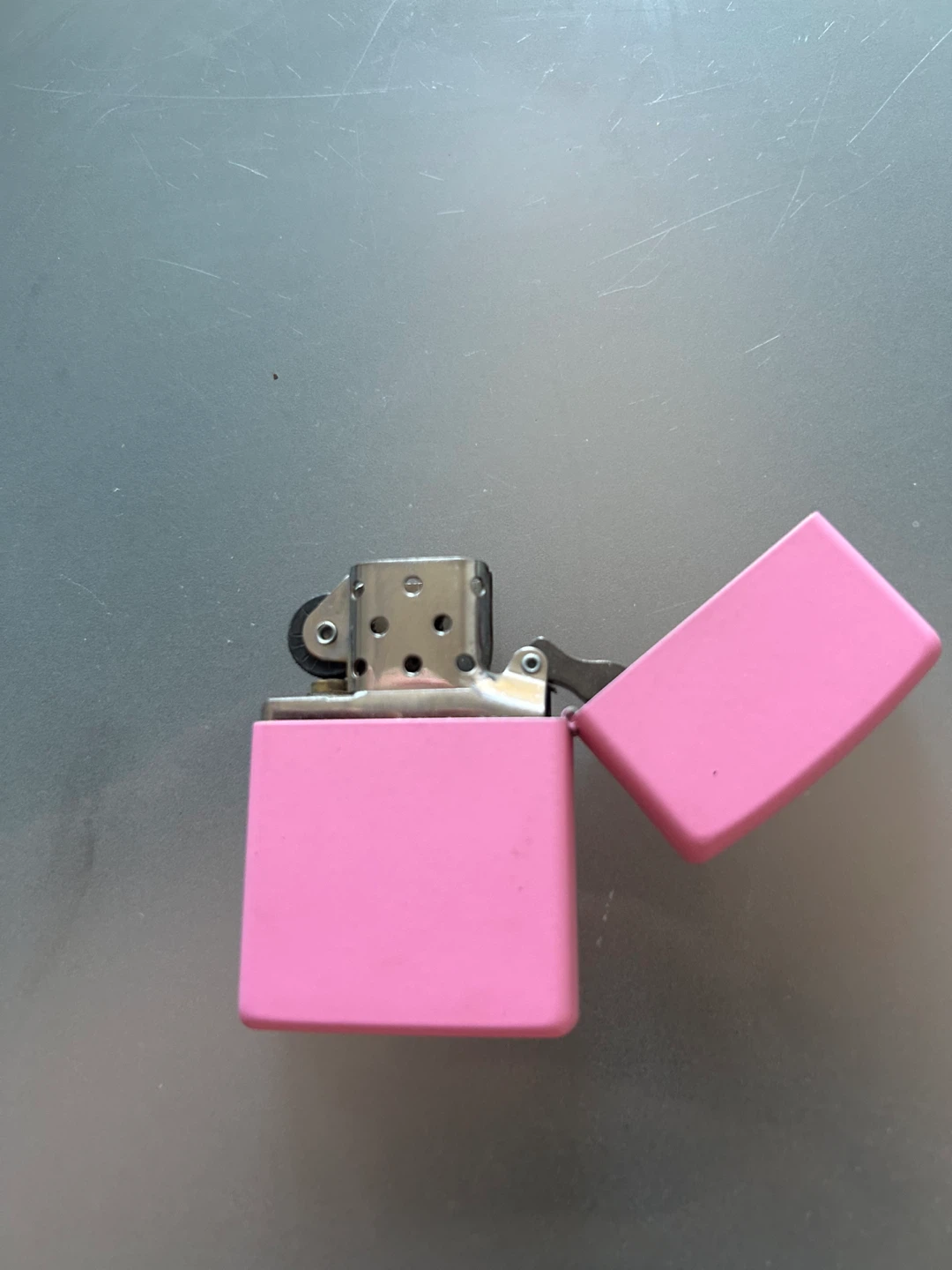 Matte Pink Zippo Lighter