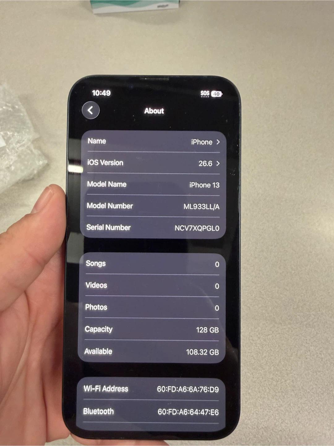 Apple iPhone 13 128GB Midnight - photo 3
