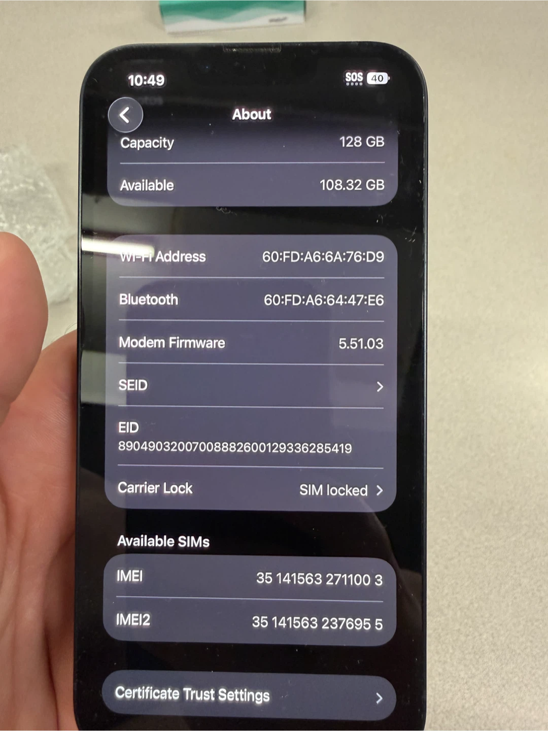 Apple iPhone 13 128GB Midnight - photo 4