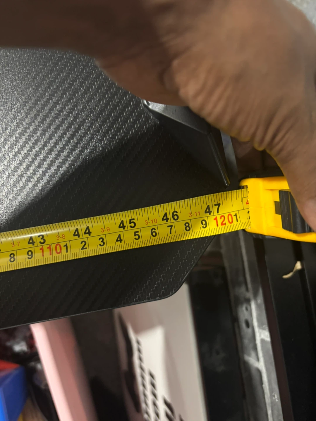 Gaming Desk with Carbon Fiber Finish - photo 2