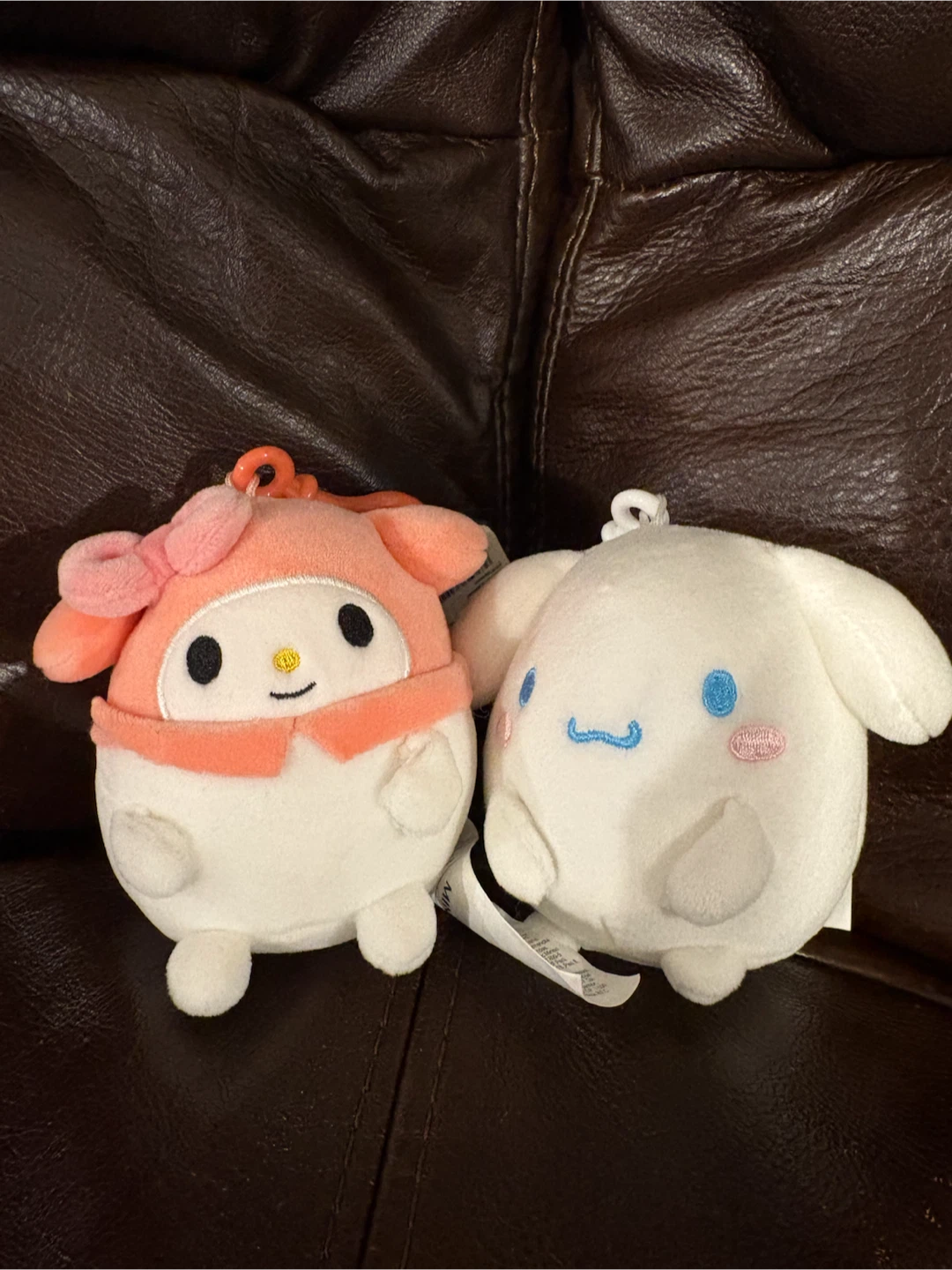 Sanrio My Melody & Cinnamoroll Plush Charms