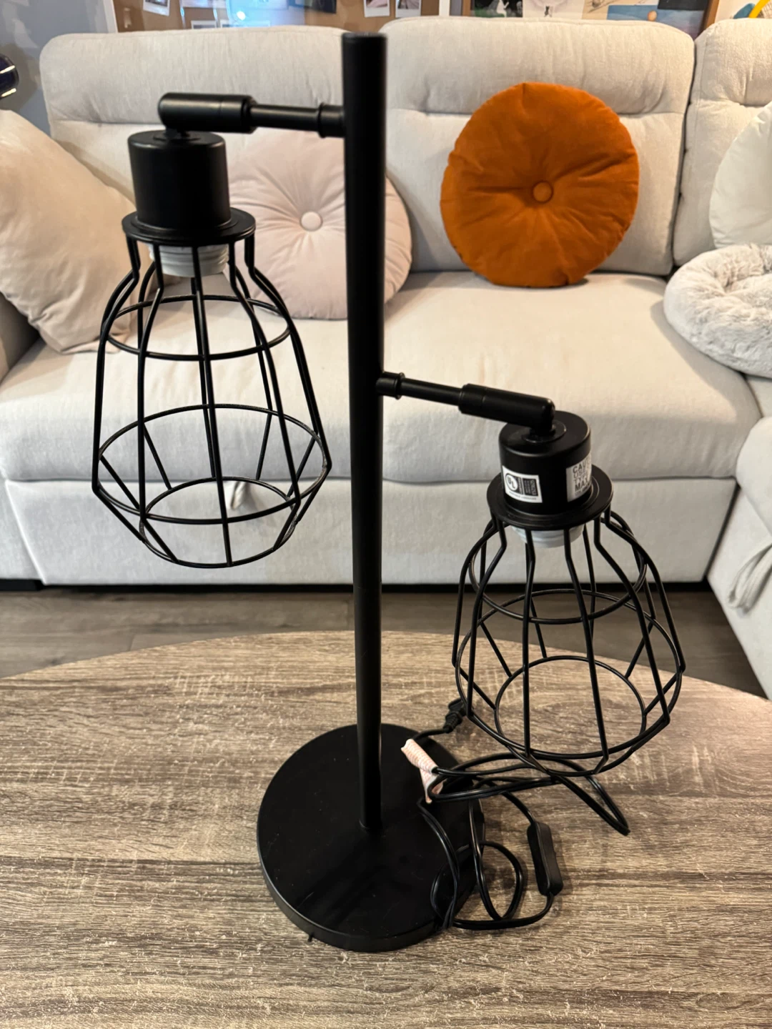 Jaxon 25" Industrial Matte Black Table Lamp