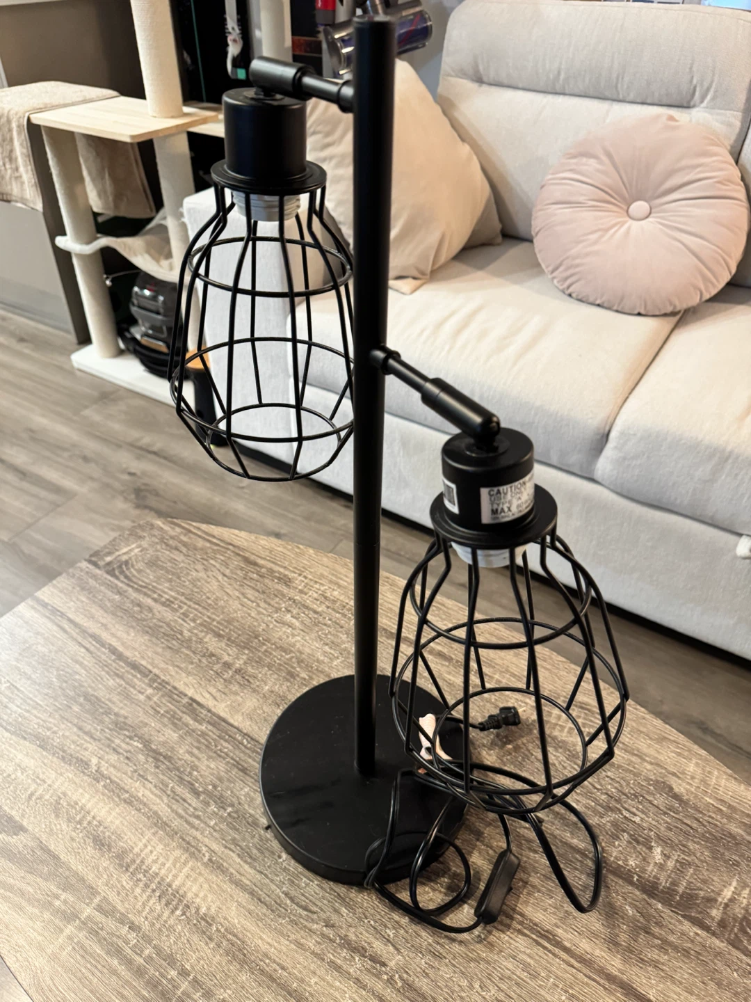 Jaxon 25" Industrial Matte Black Table Lamp - photo 2