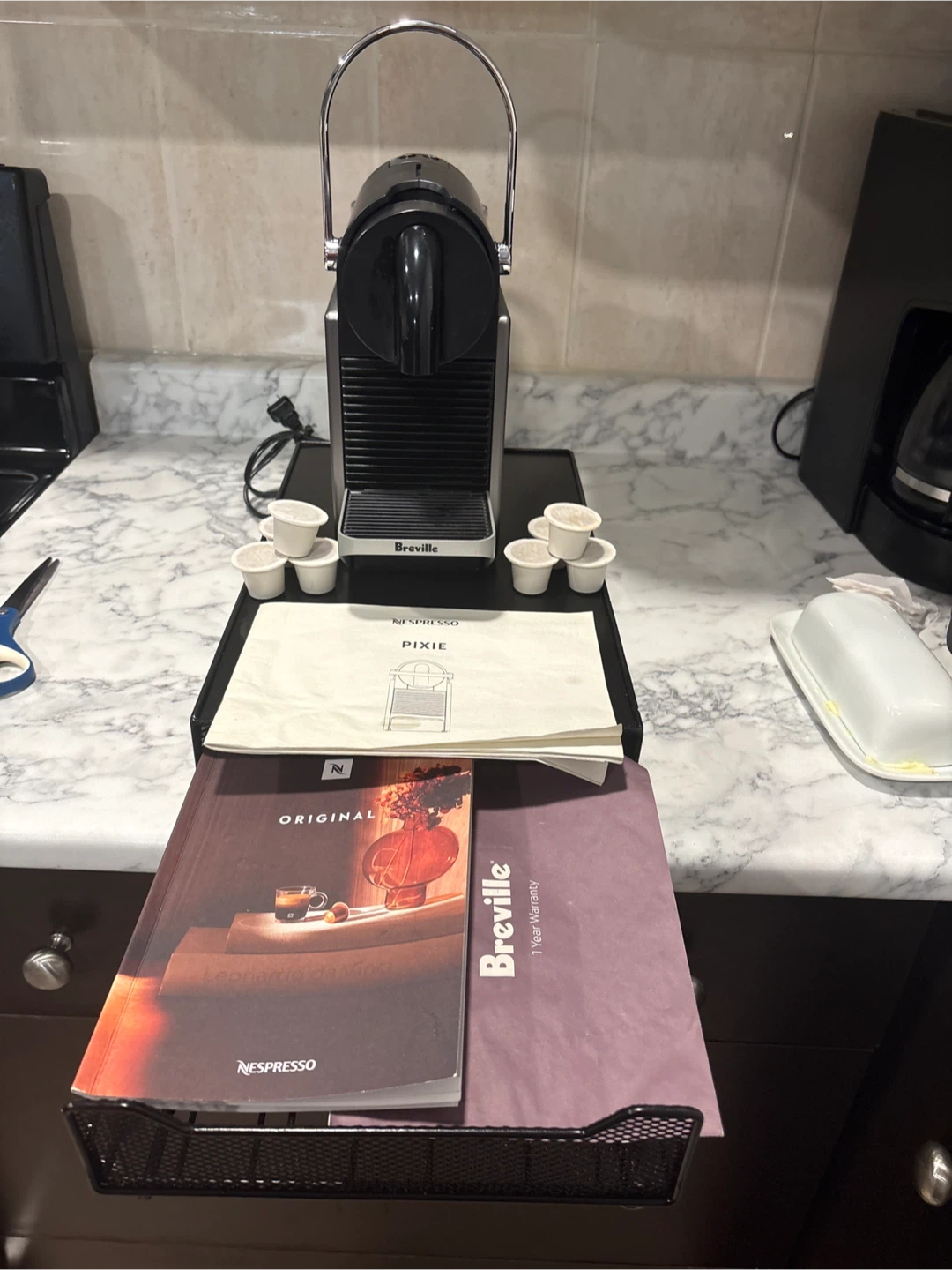 Breville Nespresso Pixie Espresso Machine