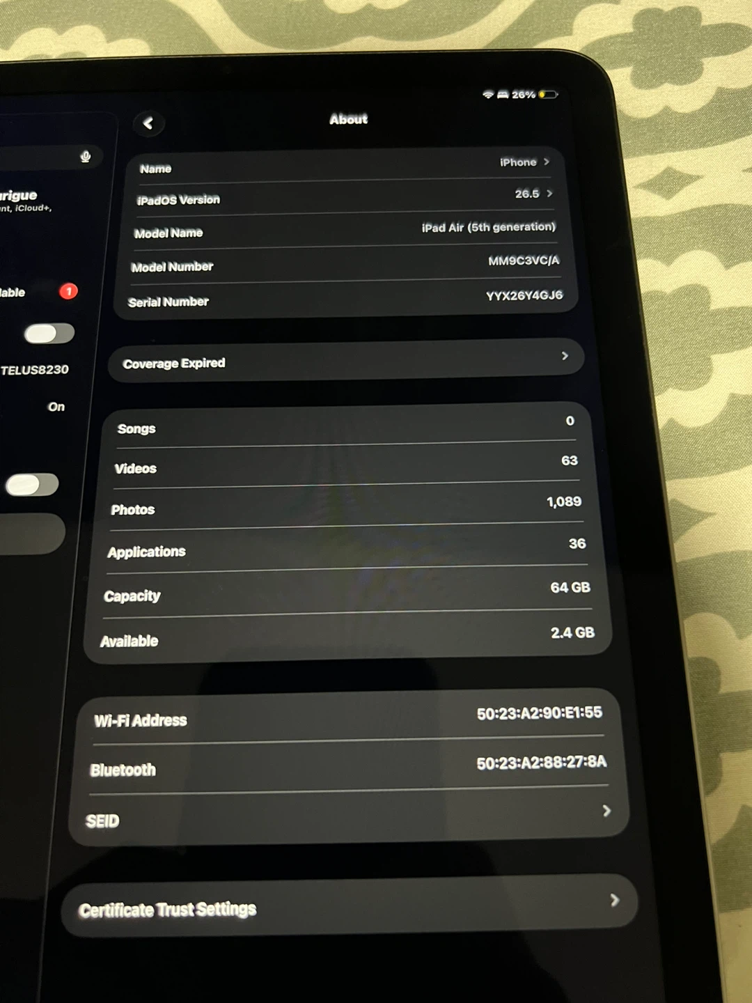 Apple iPad Air (5th generation) 64GB - Space Grey - photo 3