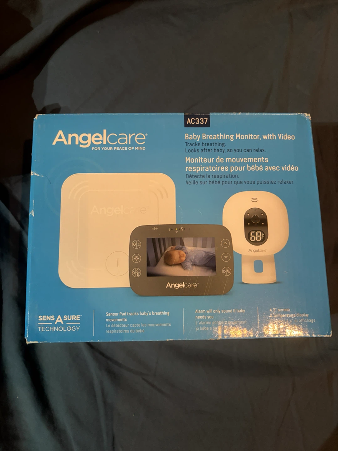 Angelcare Baby Breathing Monitor with Video